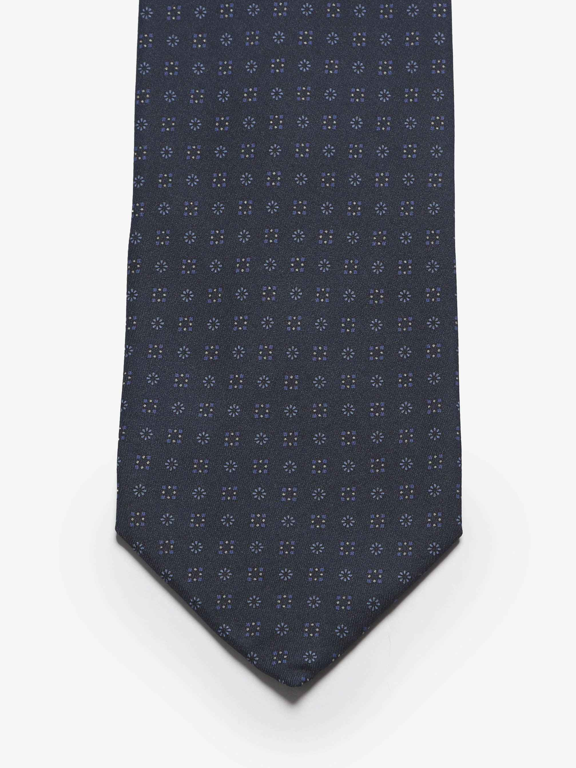 Cravatta sartoriale 5 pieghe - Blu Scuro - Comella Sartoria