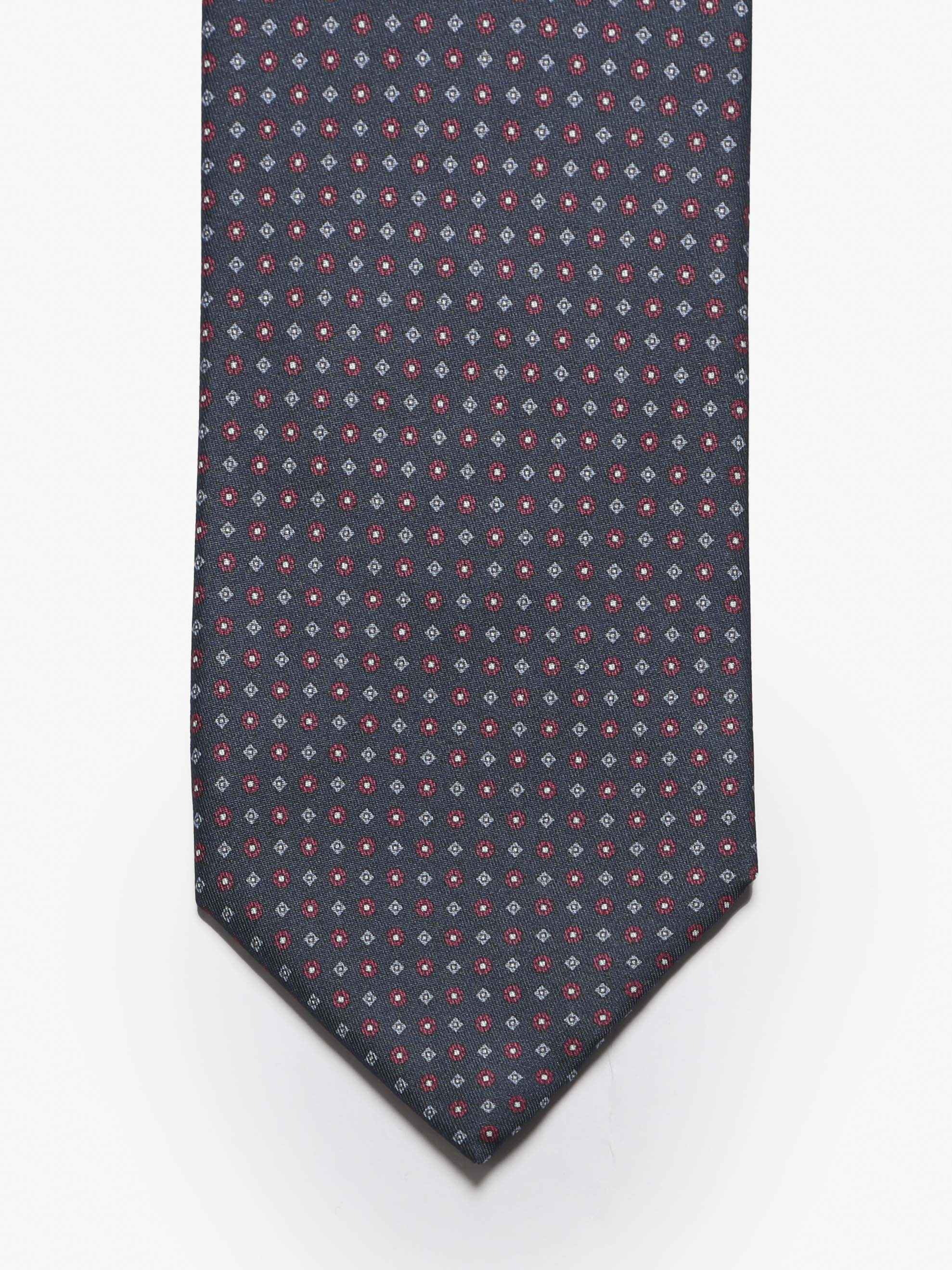 Cravatta sartoriale 5 pieghe - Blu Scuro - Comella Sartoria