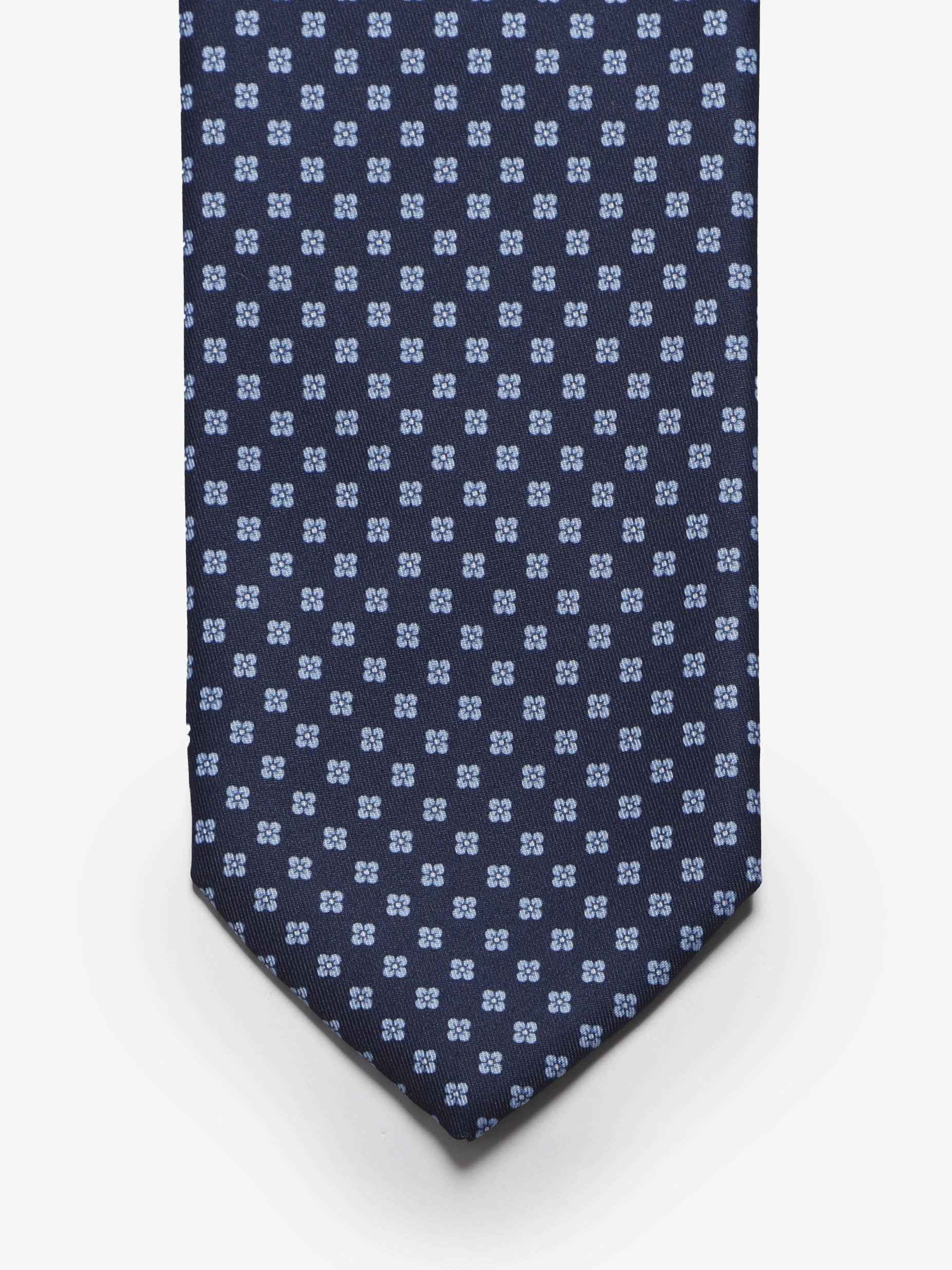 Cravatta sartoriale 5 pieghe - Blu - Comella Sartoria