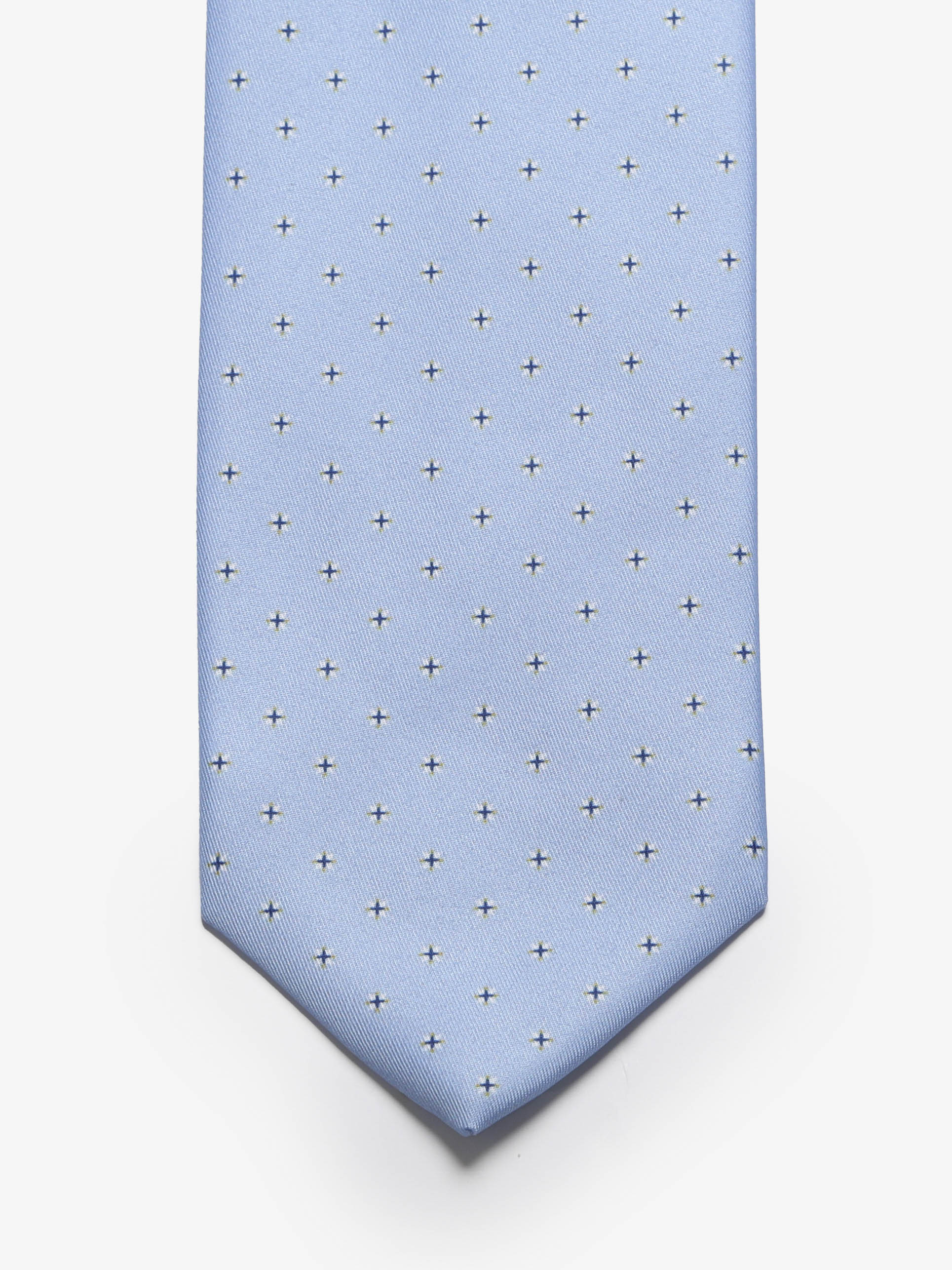 Cravatta sartoriale 5 pieghe - Azzurro