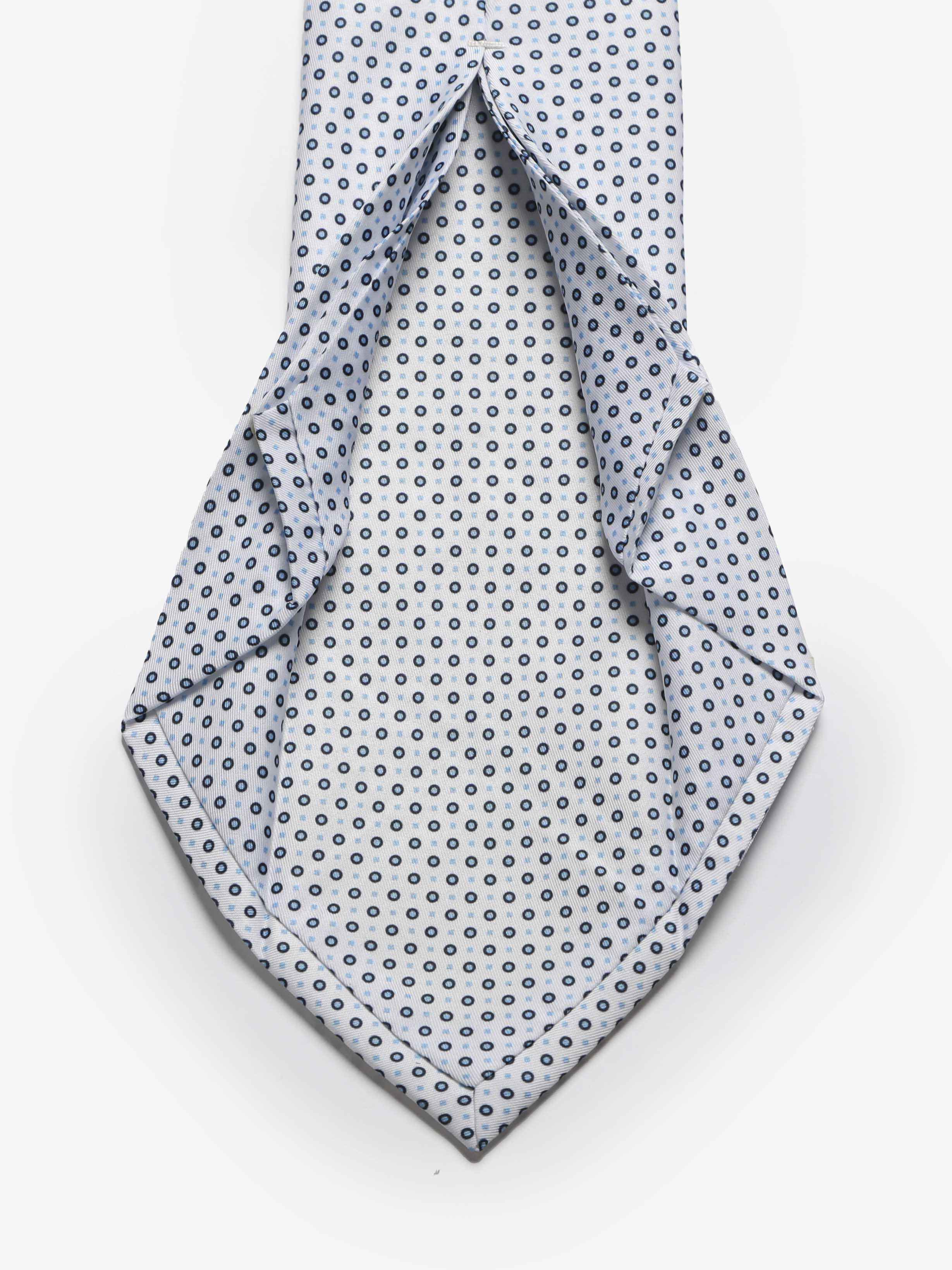 Cravatta sartoriale 5 pieghe - Bianco - Comella Sartoria