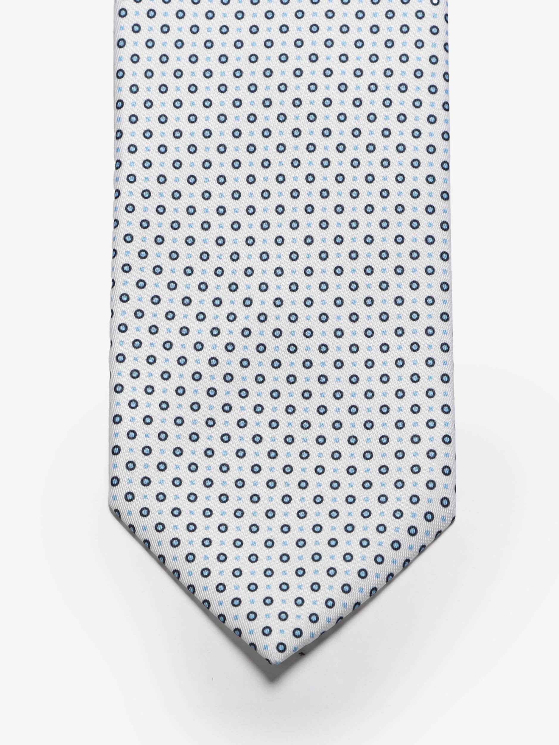 Cravatta sartoriale 5 pieghe - Bianco - Comella Sartoria