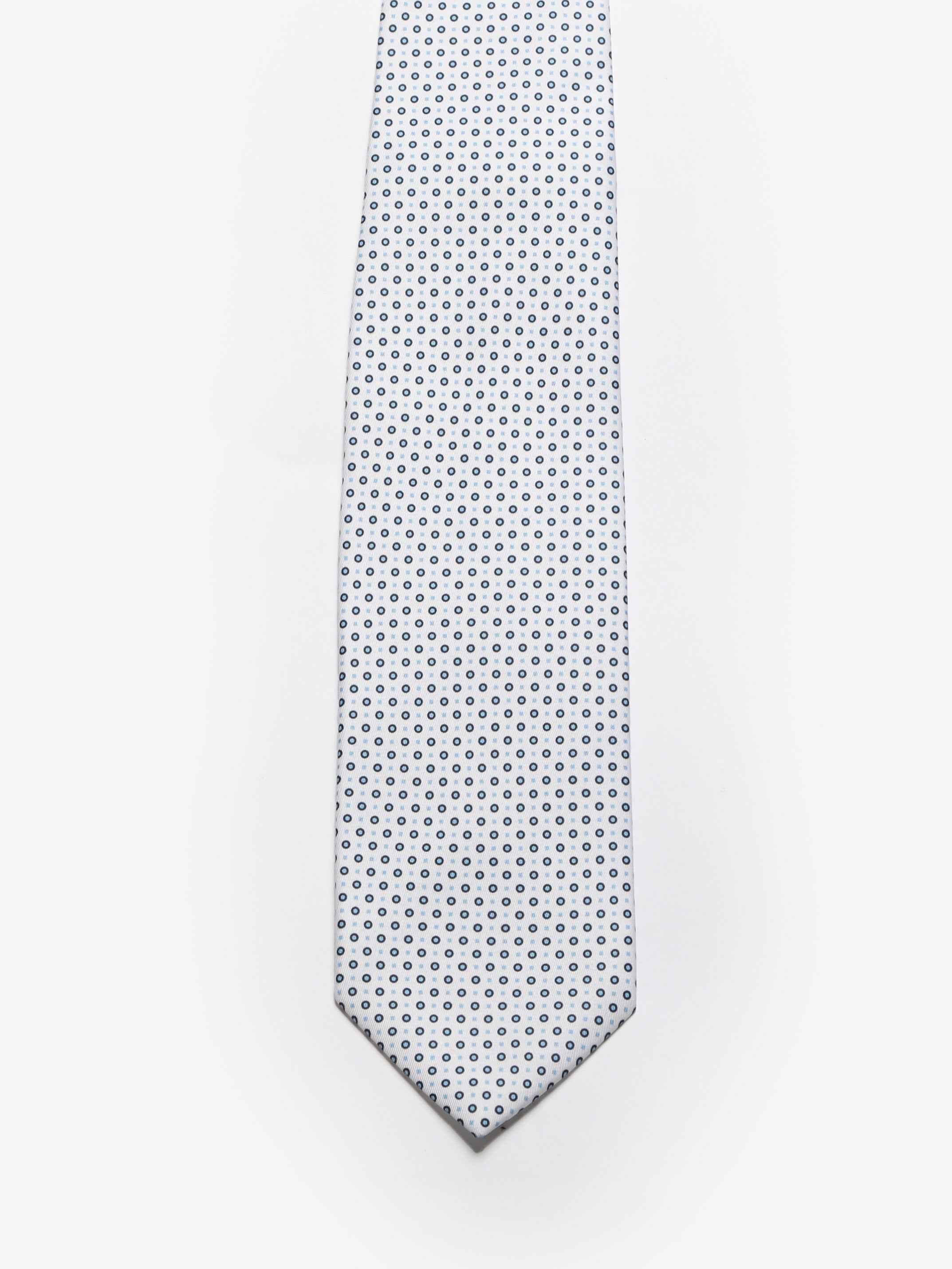 Cravatta sartoriale 5 pieghe - Bianco - Comella Sartoria