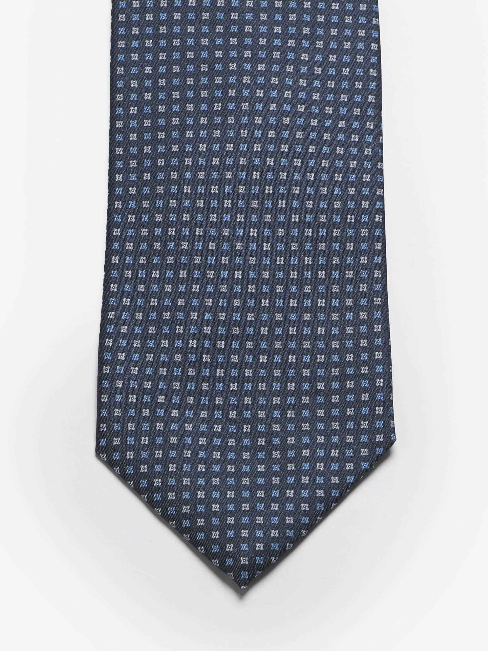 Cravatta sartoriale 5 pieghe - Blu - Comella Sartoria