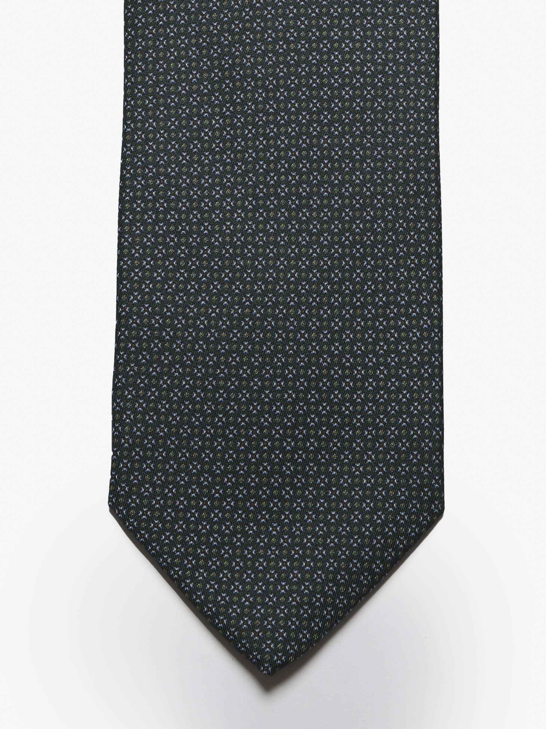 Cravatta sartoriale 7 pieghe - Verde - Comella Sartoria