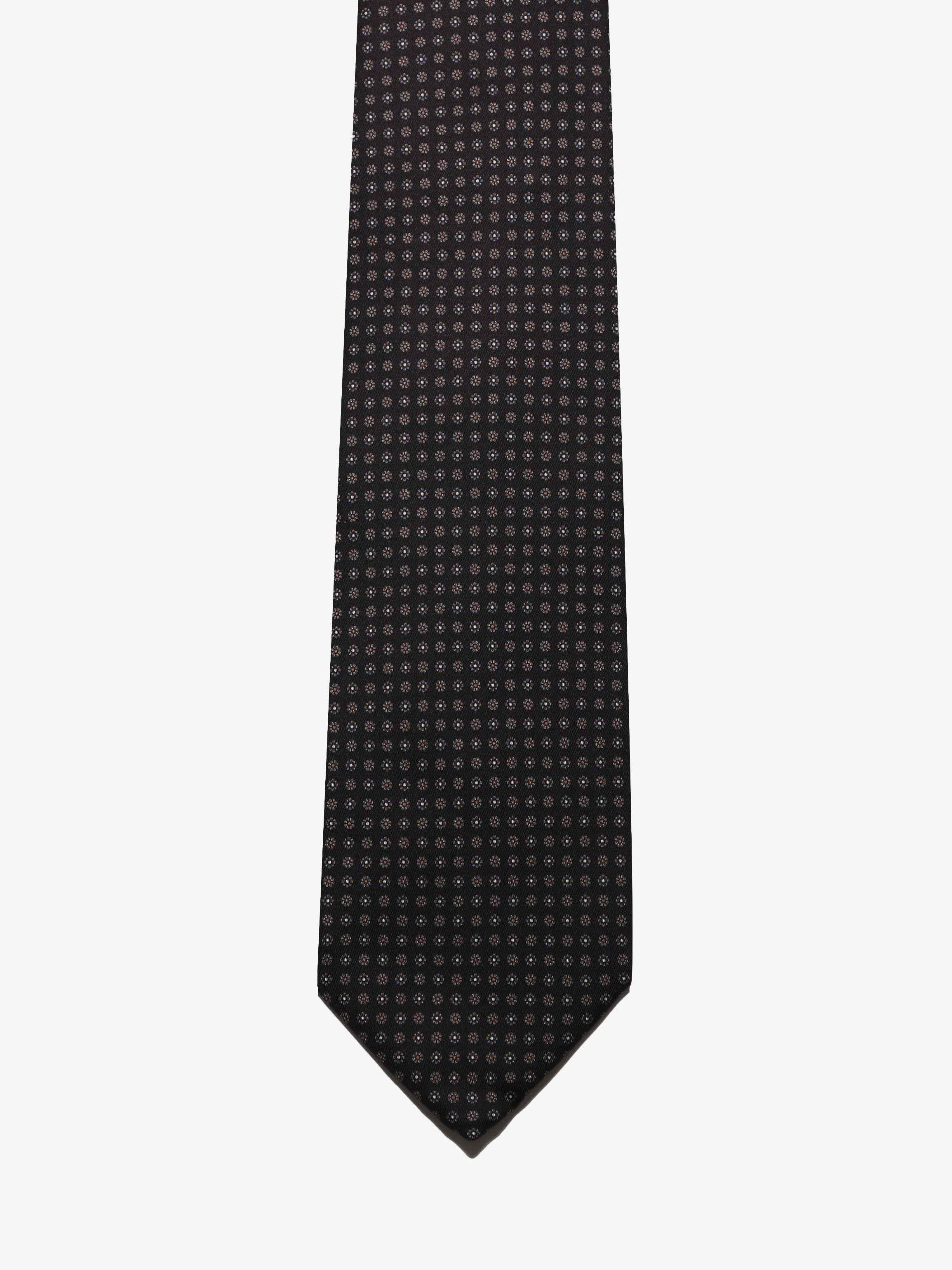 Cravatta sartoriale 7 pieghe - Blu Scuro - Comella Sartoria