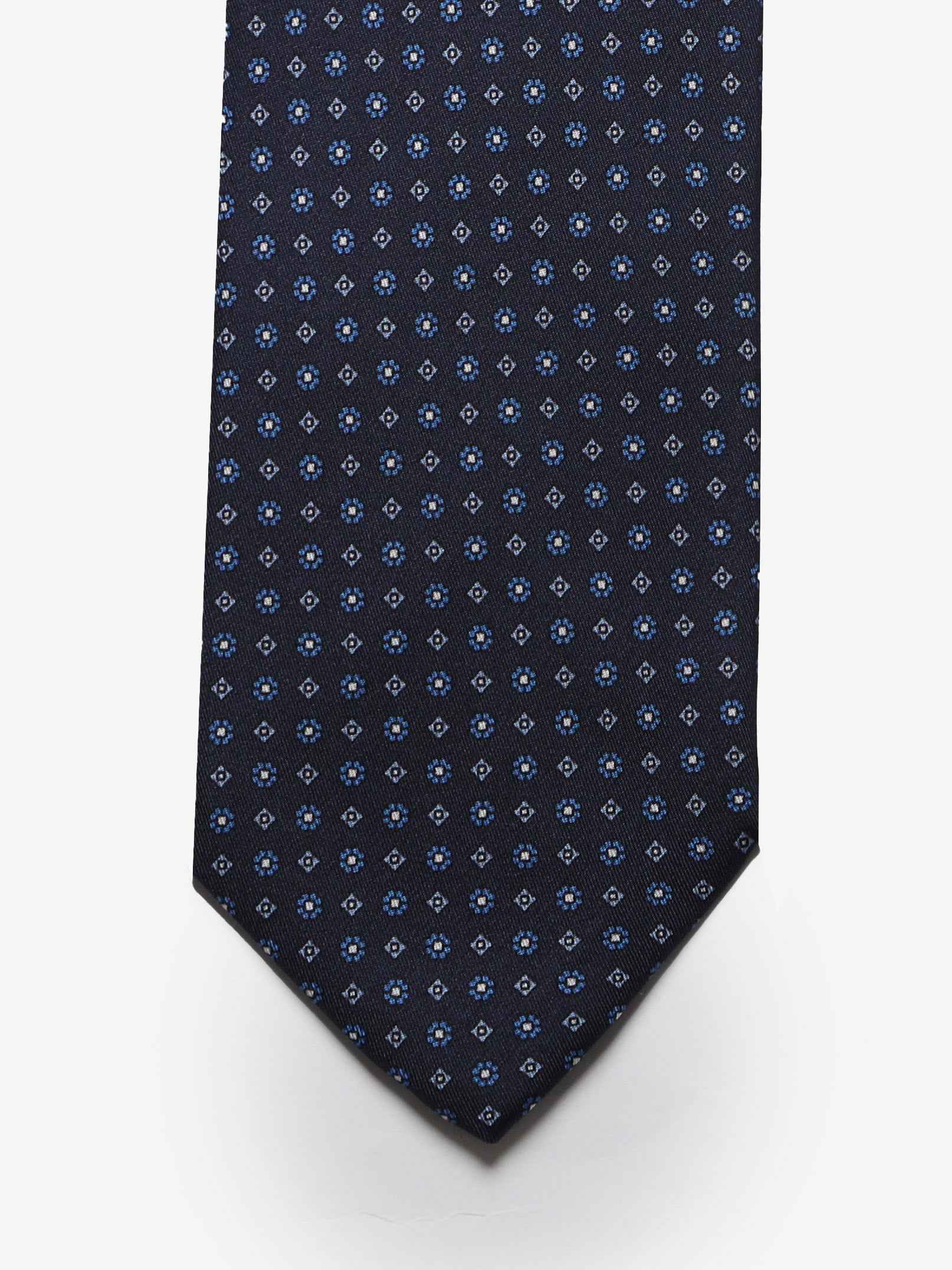 Cravatta sartoriale 7 pieghe - Blu - Comella Sartoria