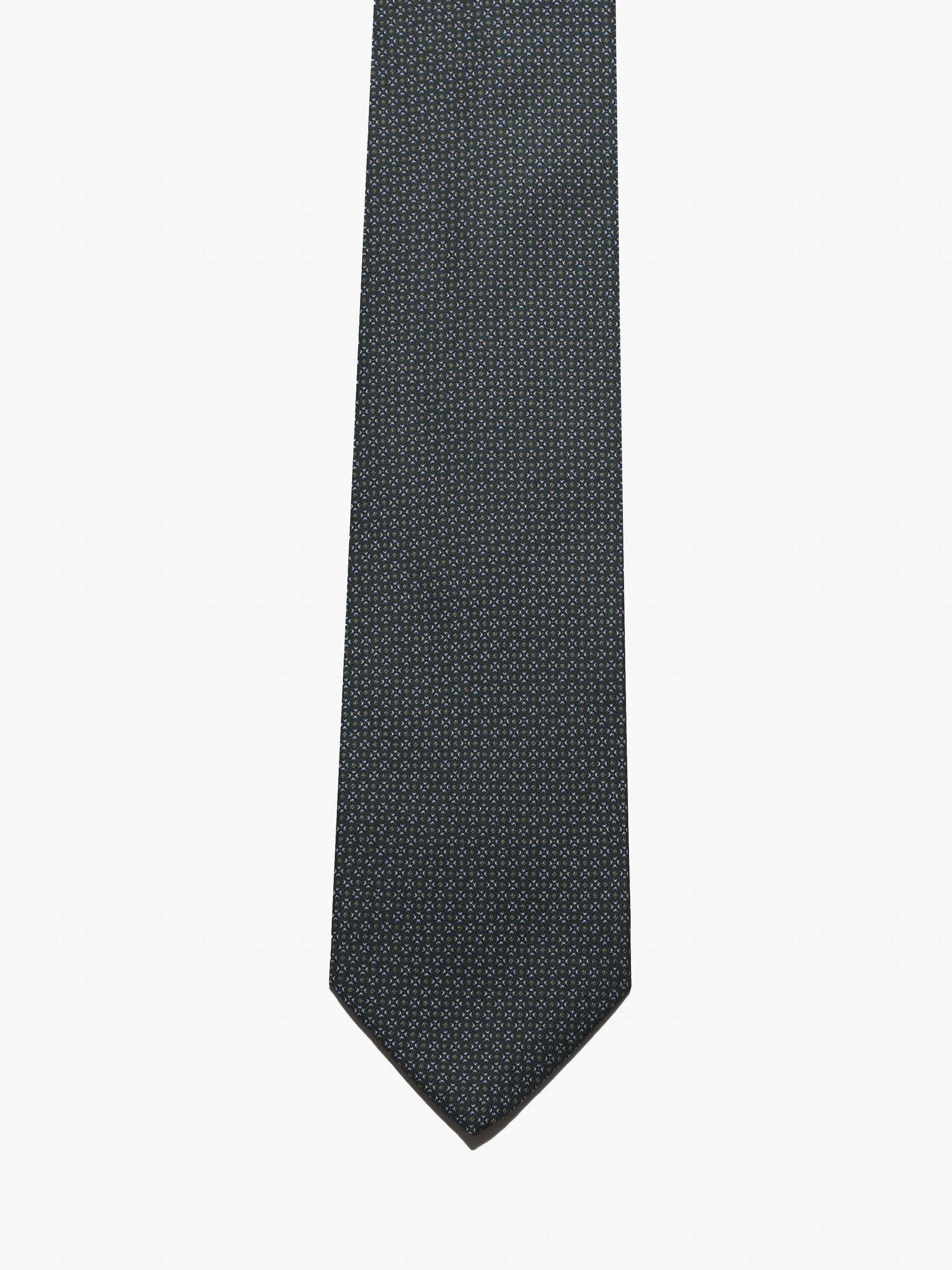 Cravatta sartoriale 7 pieghe - Verde - Comella Sartoria