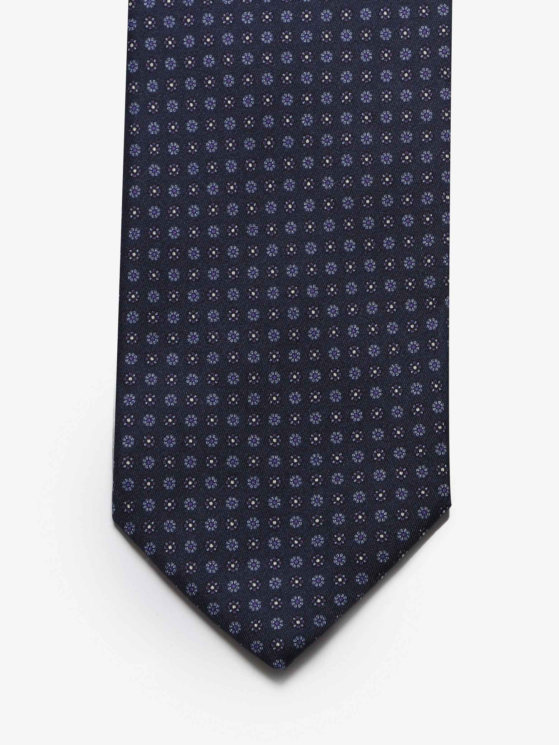 Cravatta sartoriale 7 pieghe - Blu - Comella Sartoria