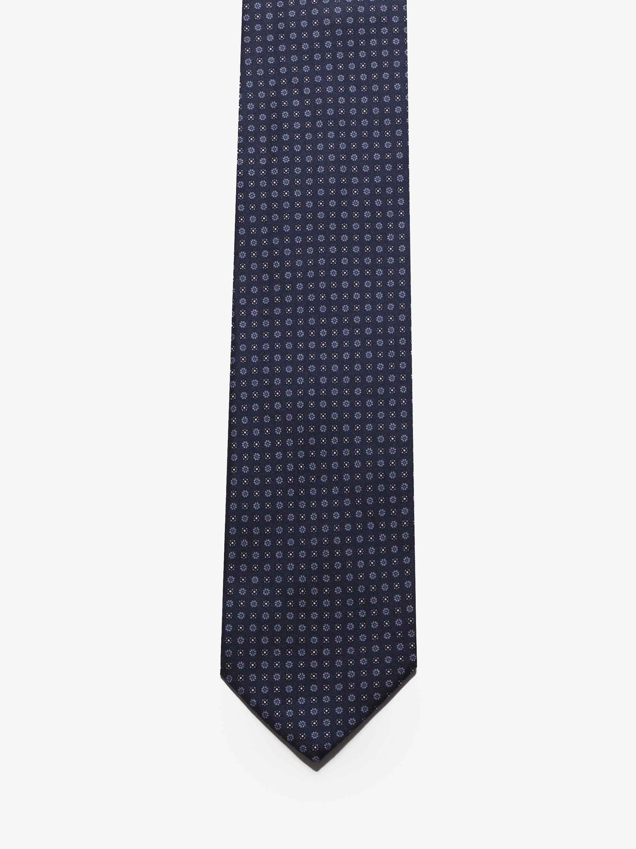 Cravatta sartoriale 7 pieghe - Blu - Comella Sartoria