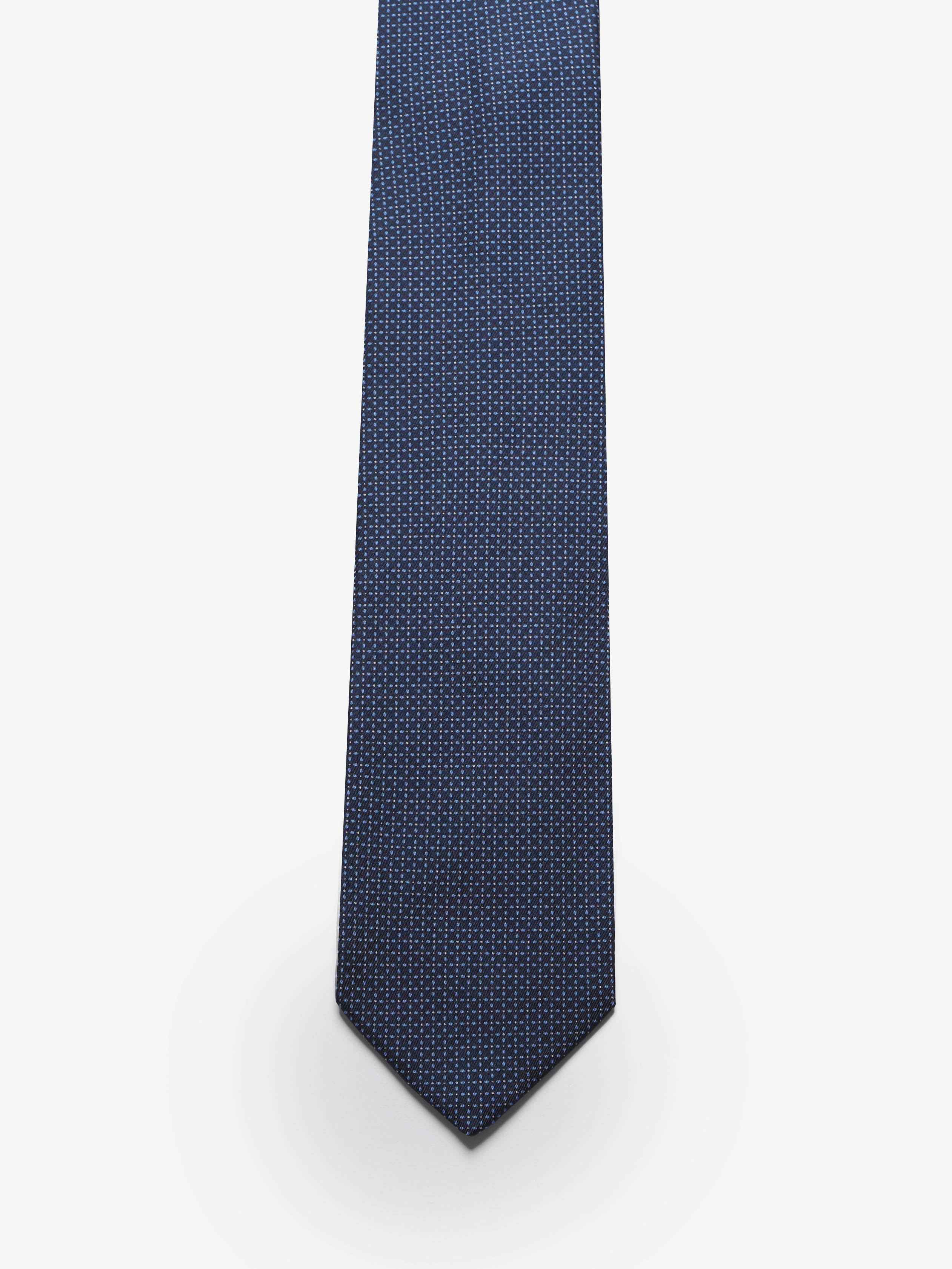 Cravatta sartoriale 7 pieghe - Blu - Comella Sartoria