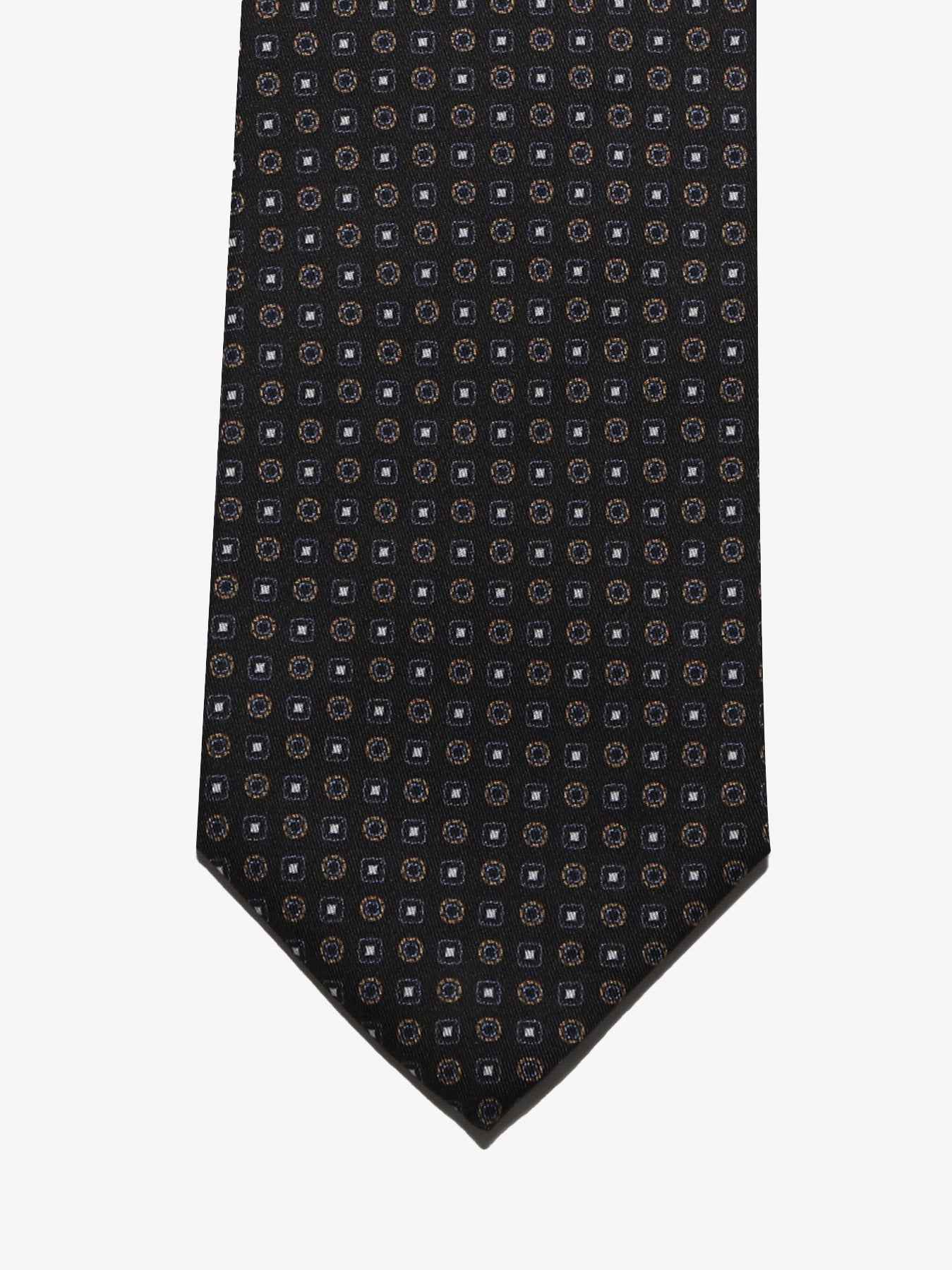 Cravatta sartoriale 7 pieghe - Blu - Comella Sartoria