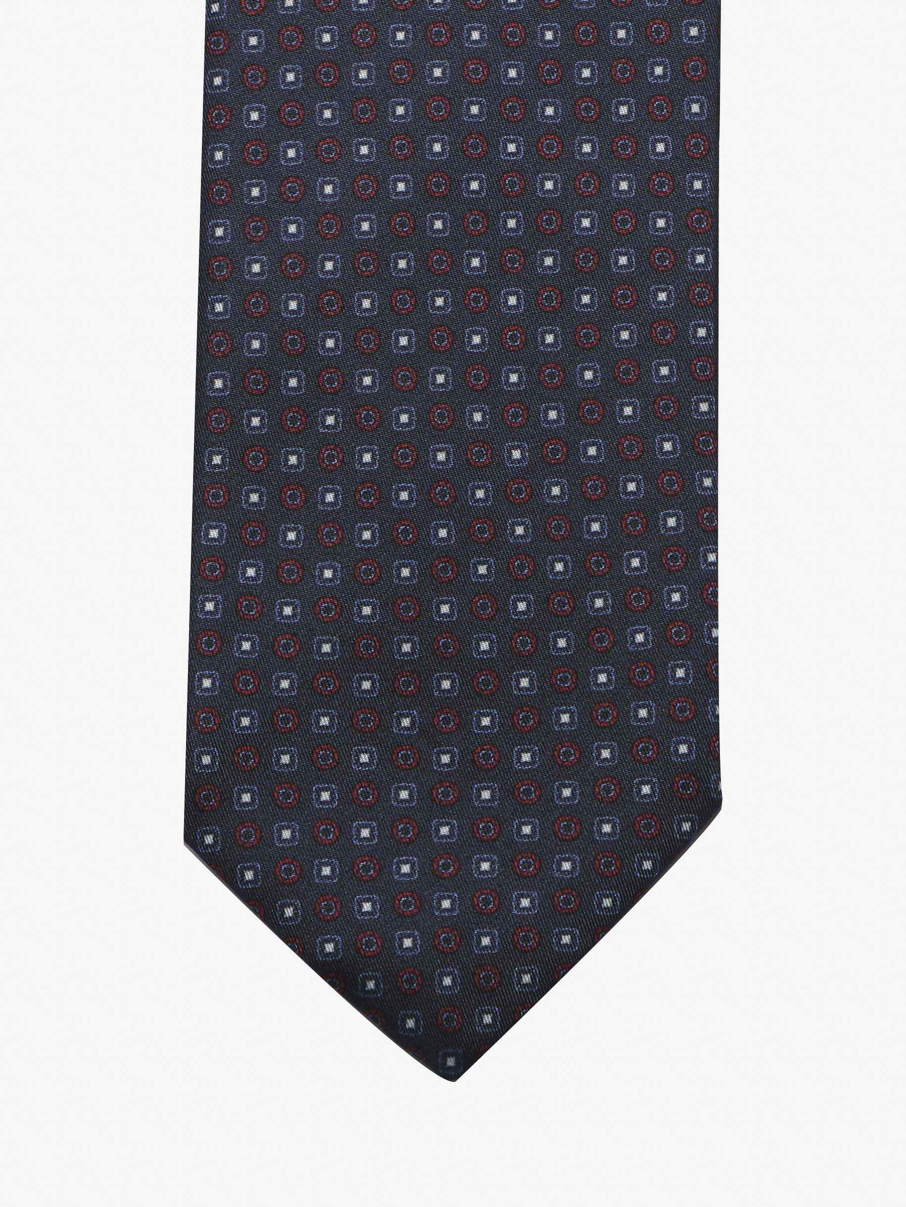 Cravatta sartoriale 7 pieghe - Blu - Comella Sartoria