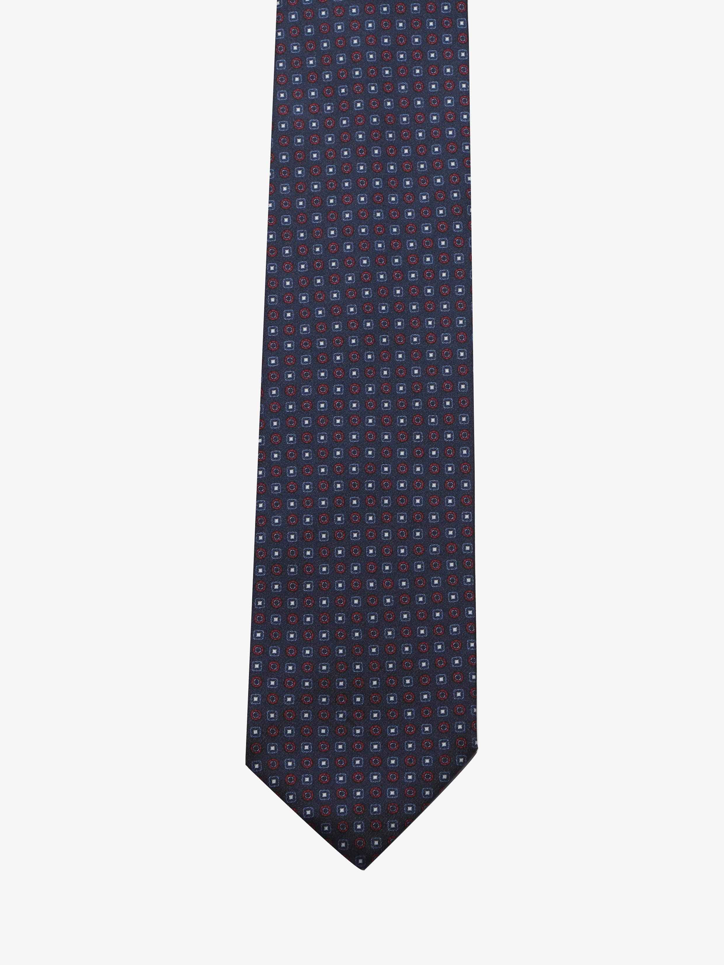 Cravatta sartoriale 7 pieghe - Blu - Comella Sartoria