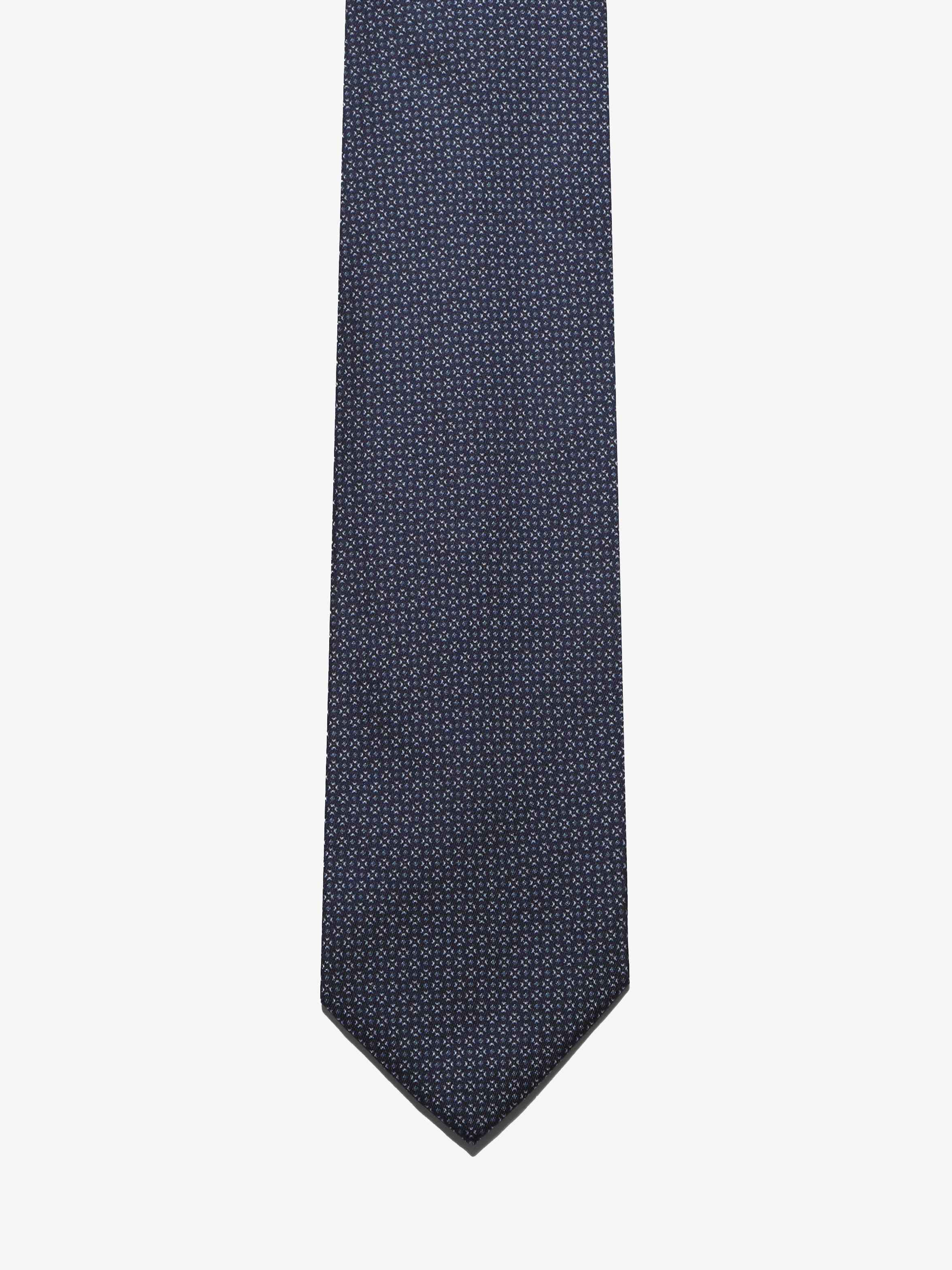 Cravatta sartoriale 7 pieghe - Blu - Comella Sartoria