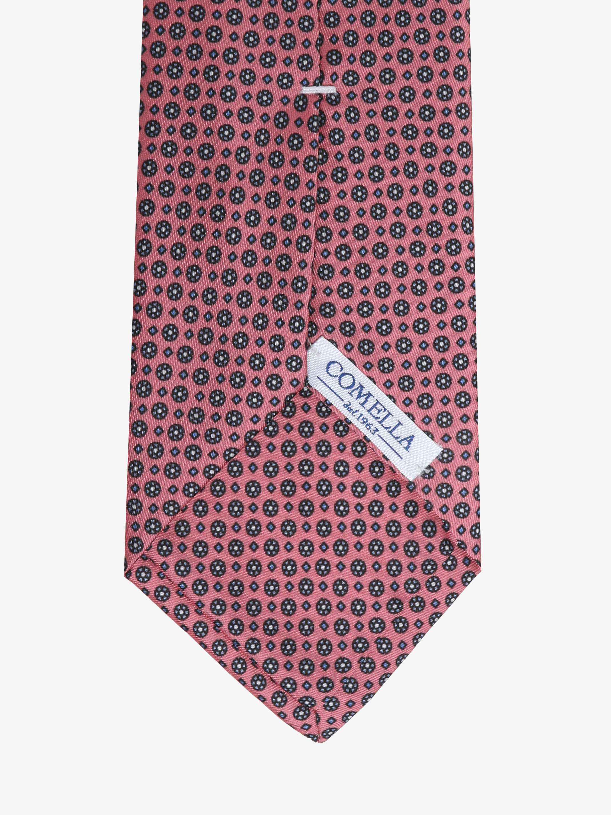 Cravatta con fantasia - Rosa - Comella Sartoria
