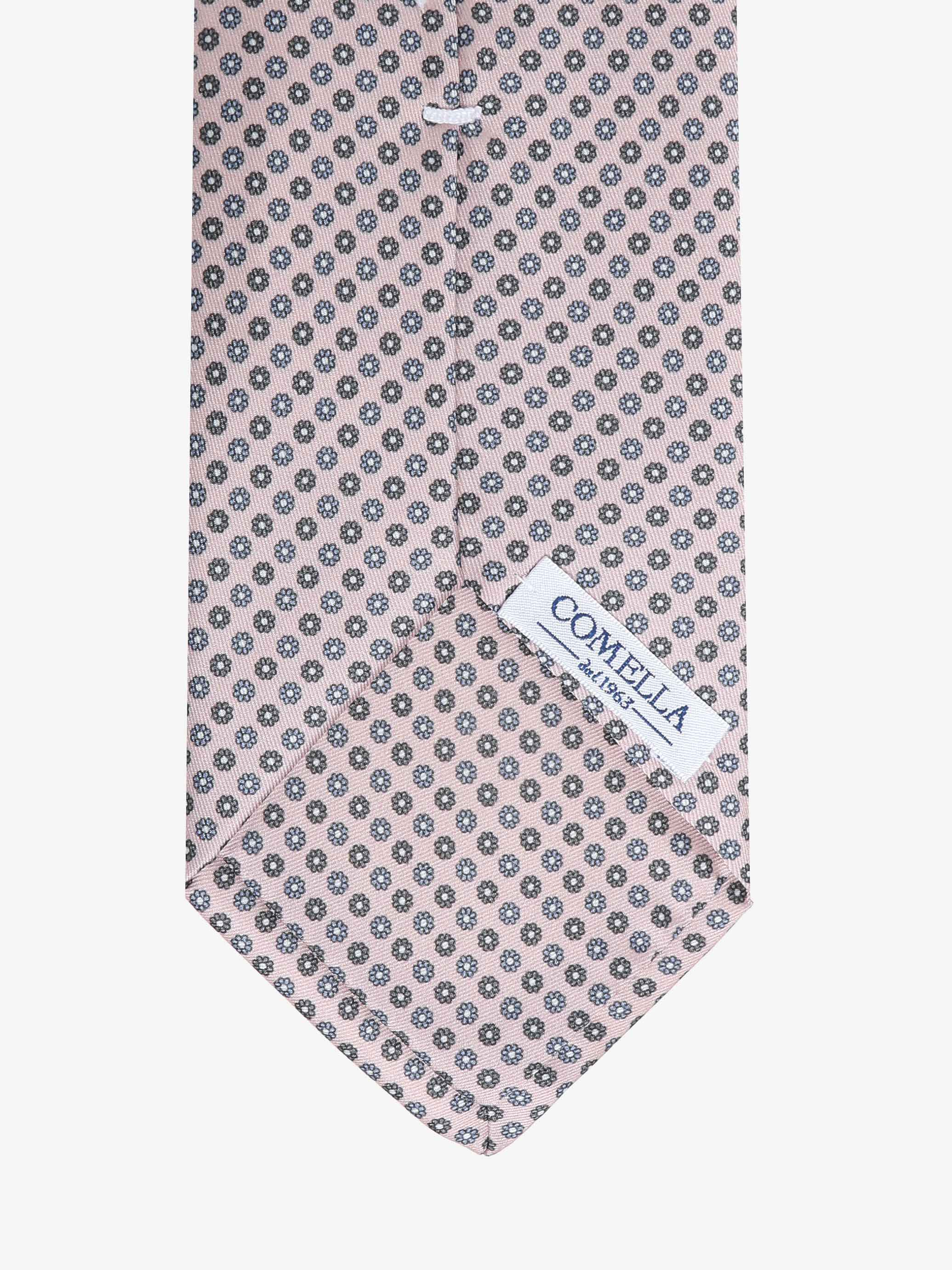 Cravatta con fantasia - Rosa - Comella Sartoria