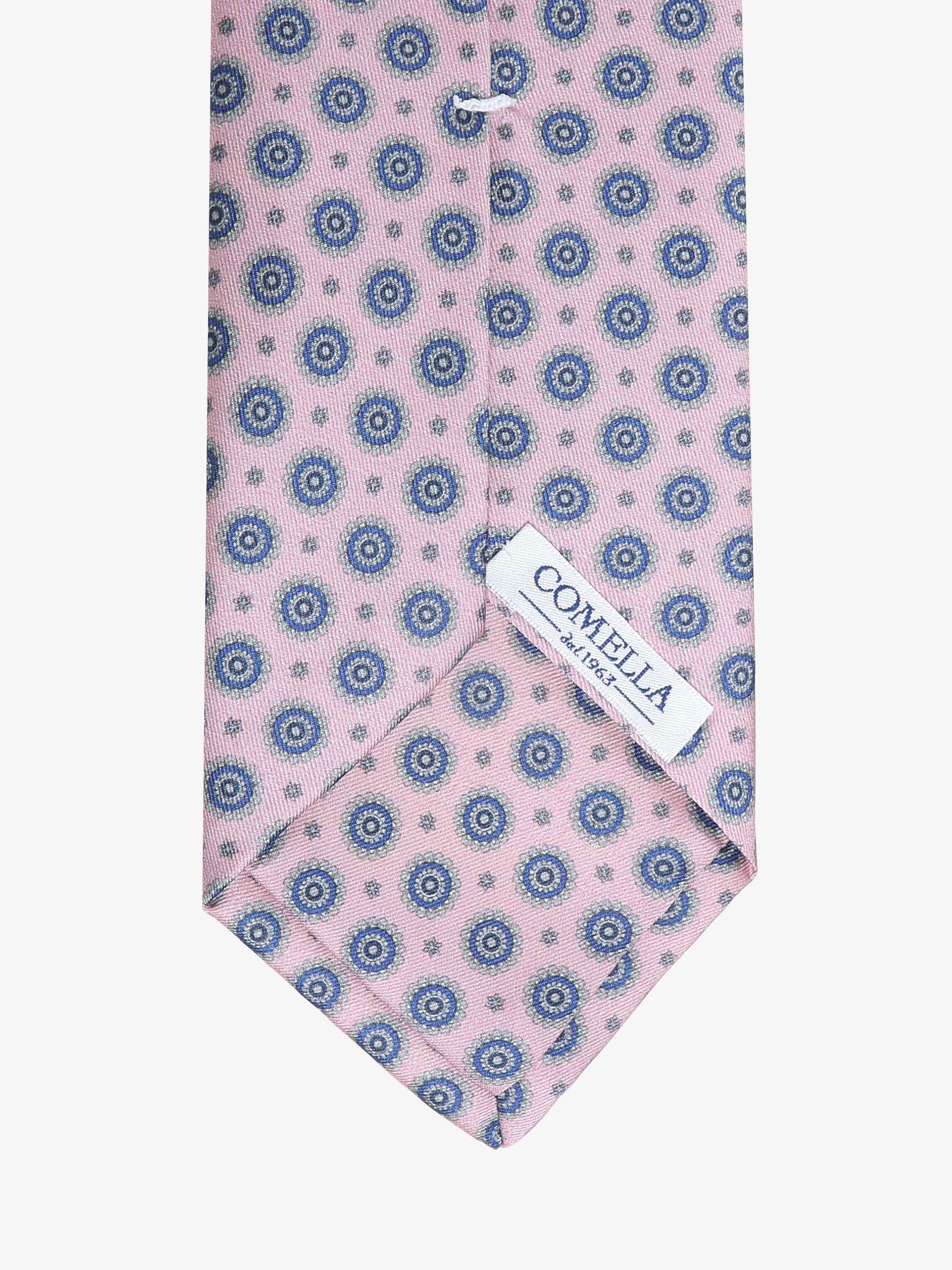 Cravatta con fantasia - Rosa - Comella Sartoria