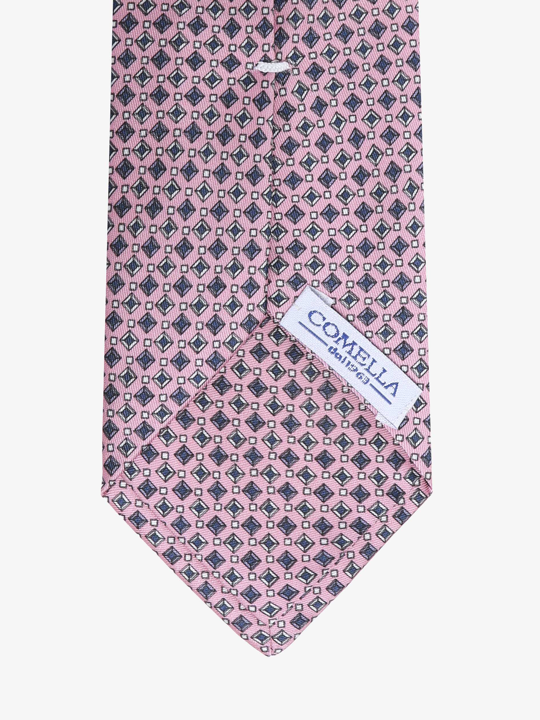 Cravatta con fantasia - Rosa