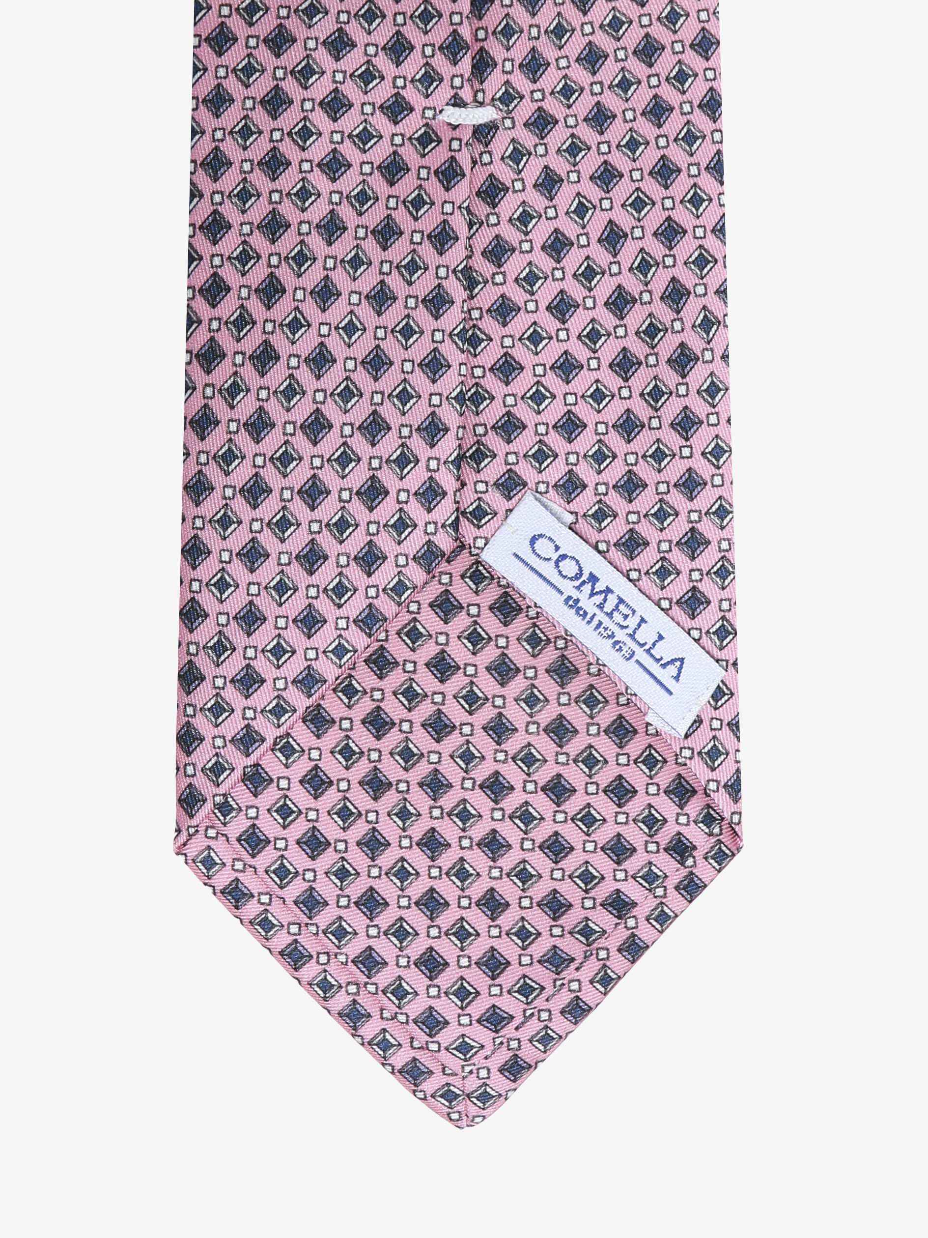 Cravatta con fantasia - Rosa - Comella Sartoria