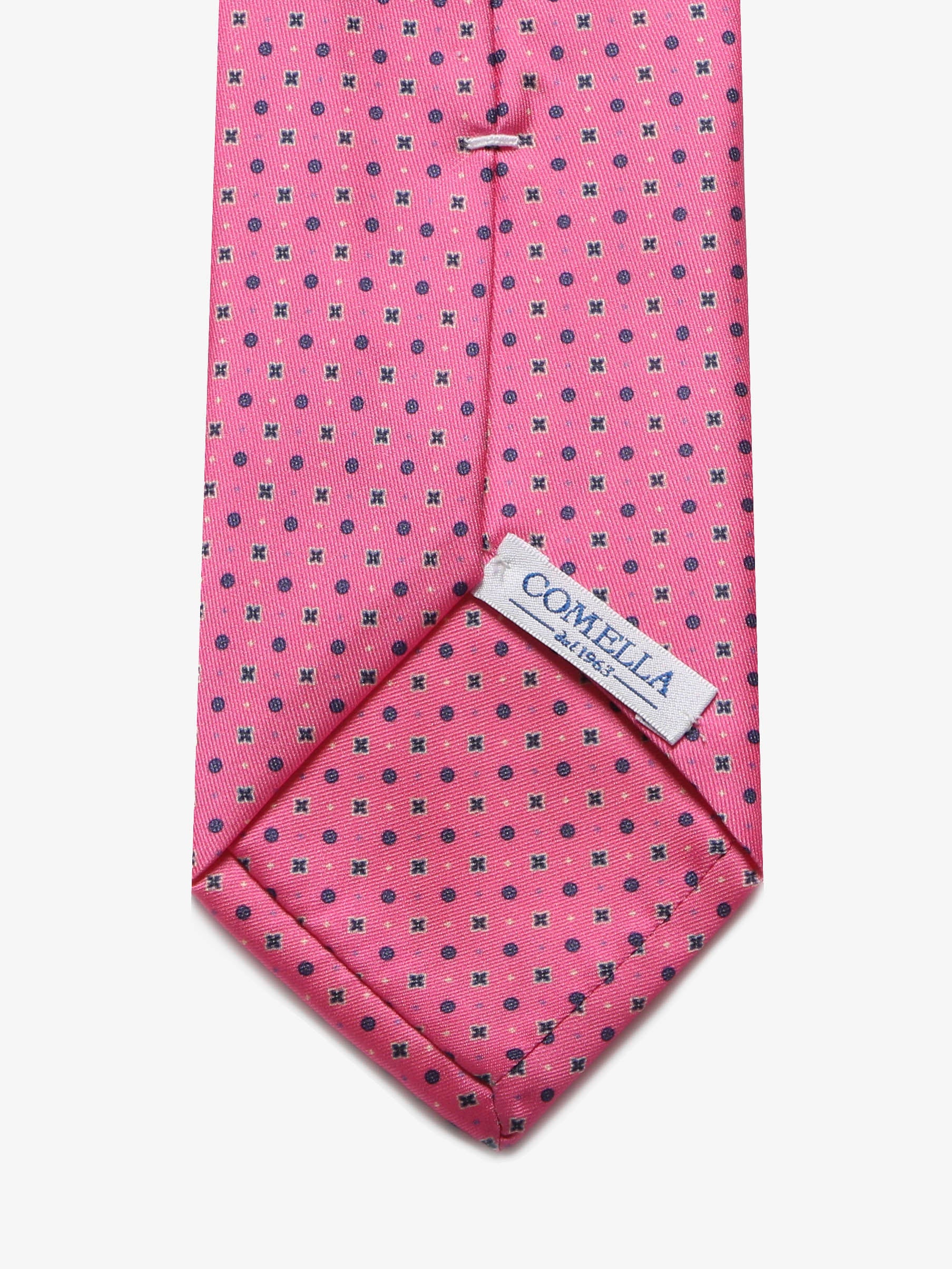 Cravatta con fantasia - Rosa