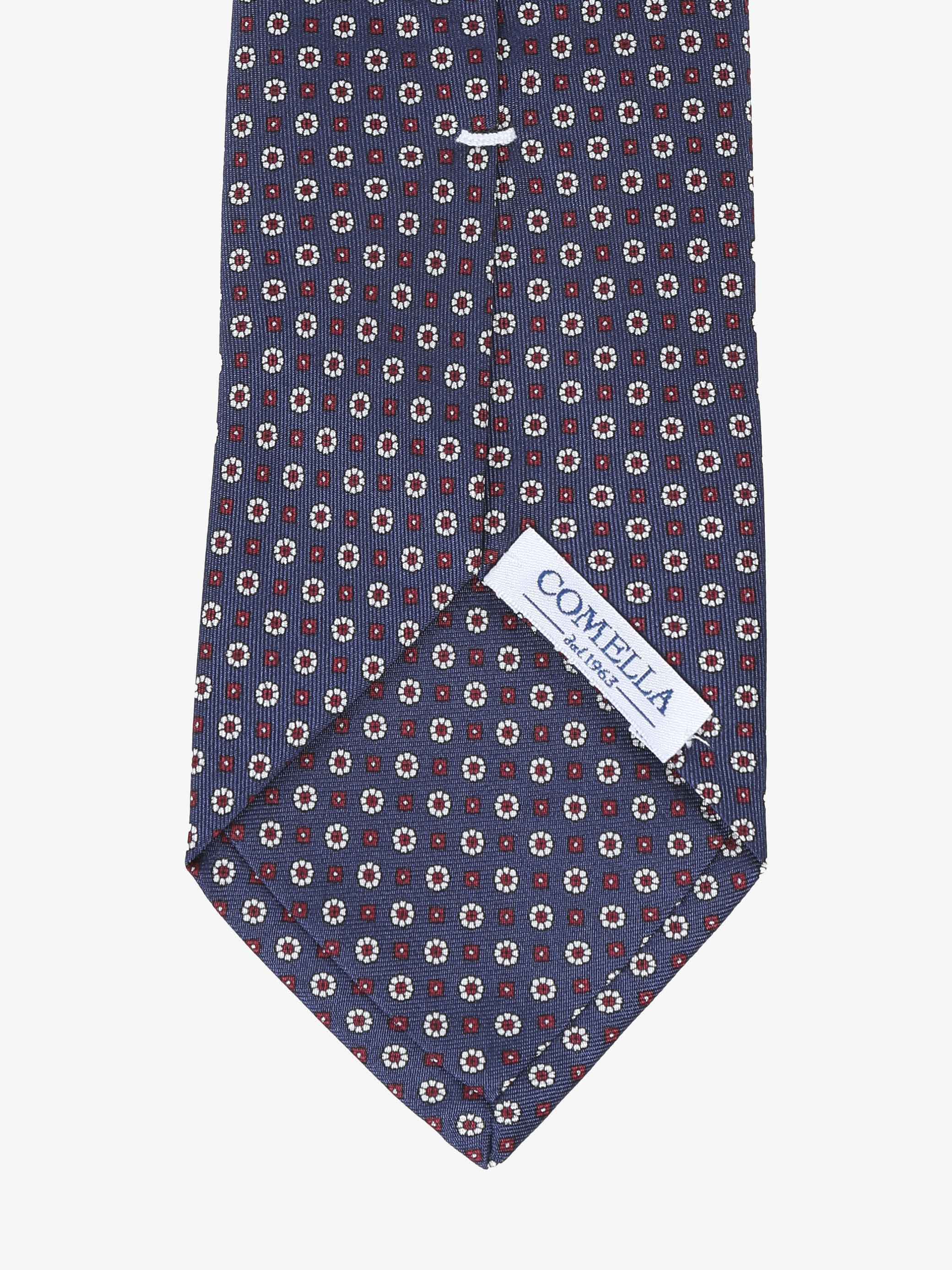 Cravatta con fantasia - Blu