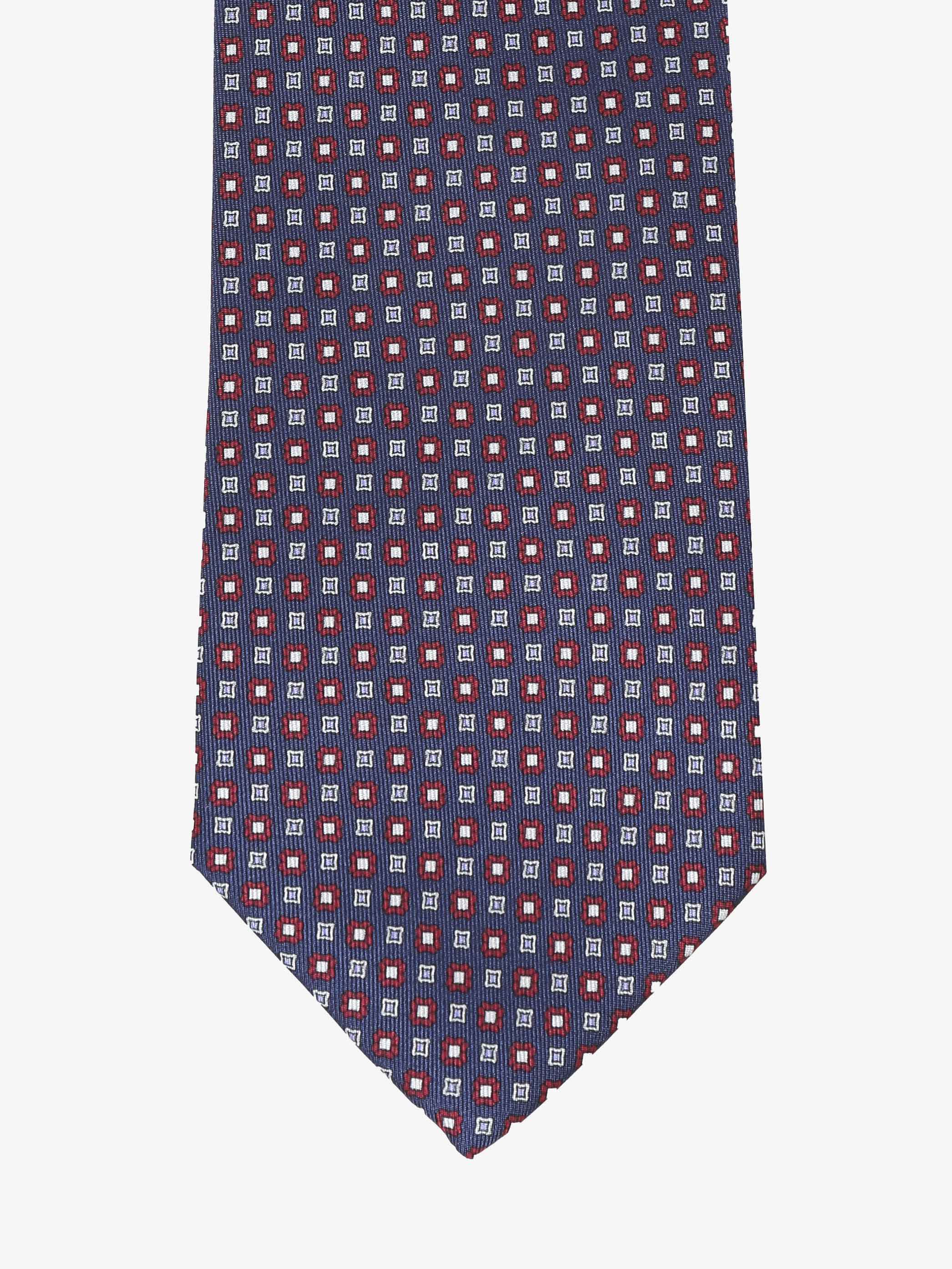 Cravatta con fantasia - Blu