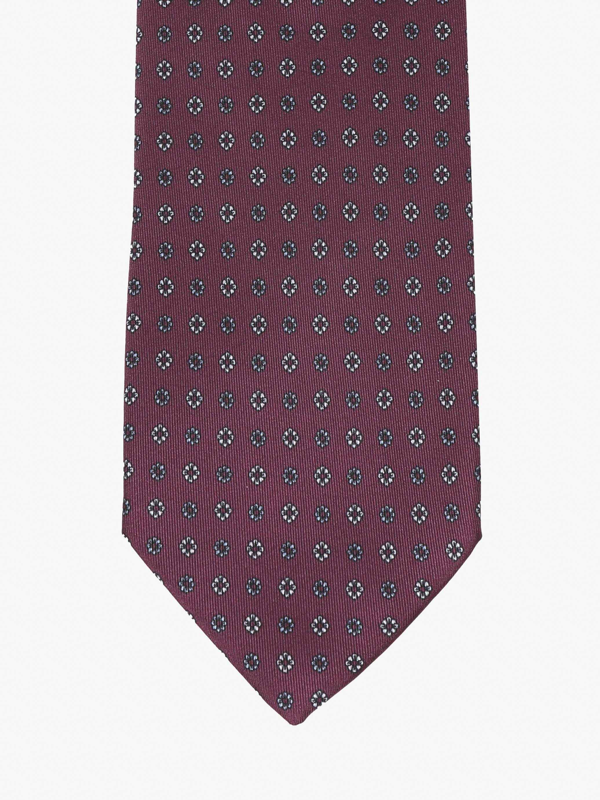 Cravatta con fantasia - Rossa