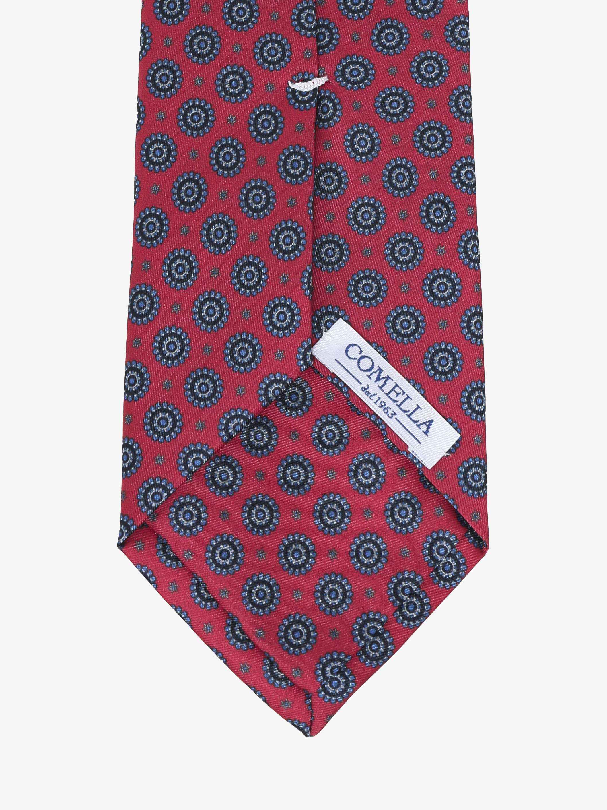 Cravatta con fantasia - Rossa