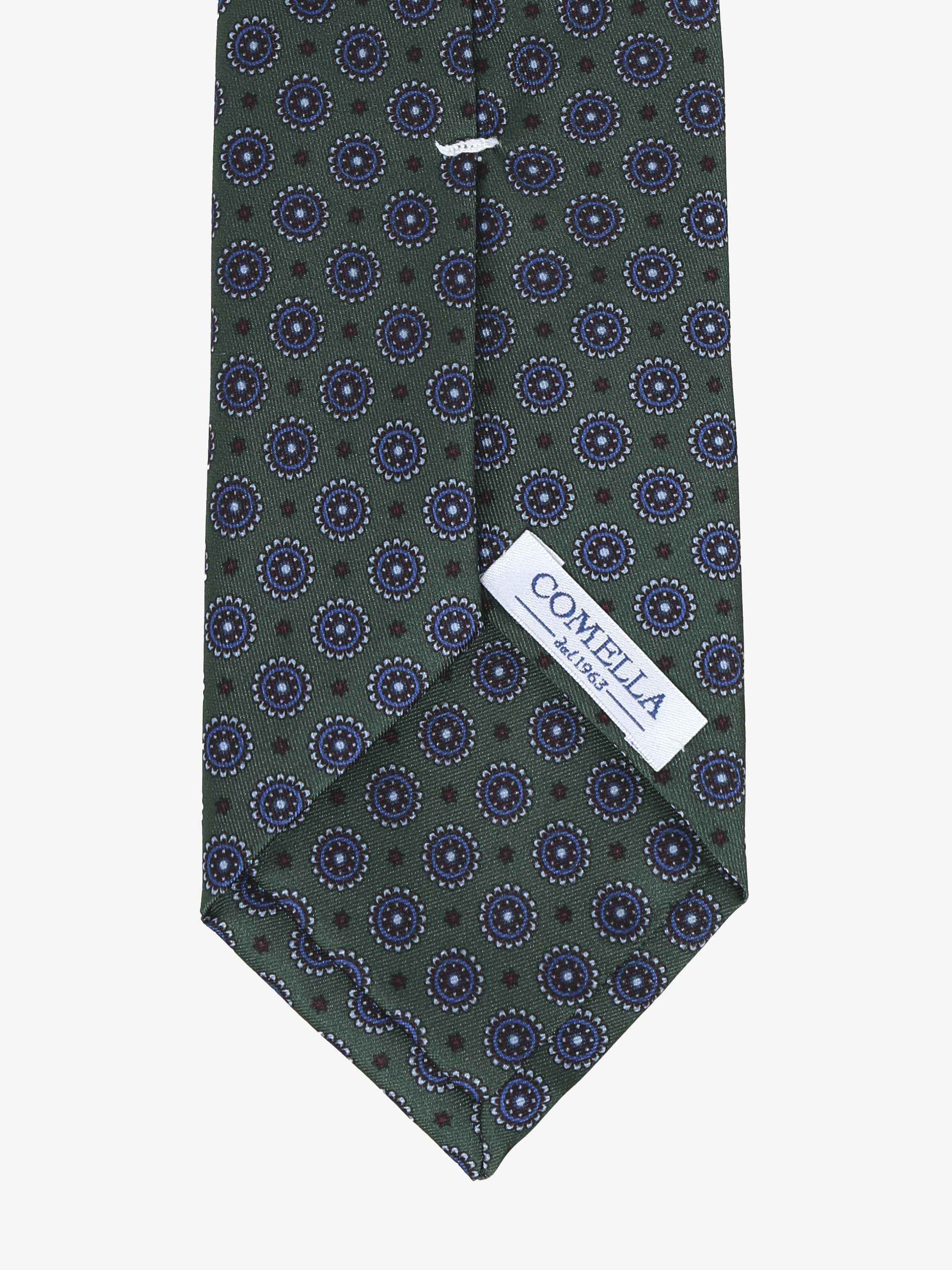 Cravatta con fantasia - Verde