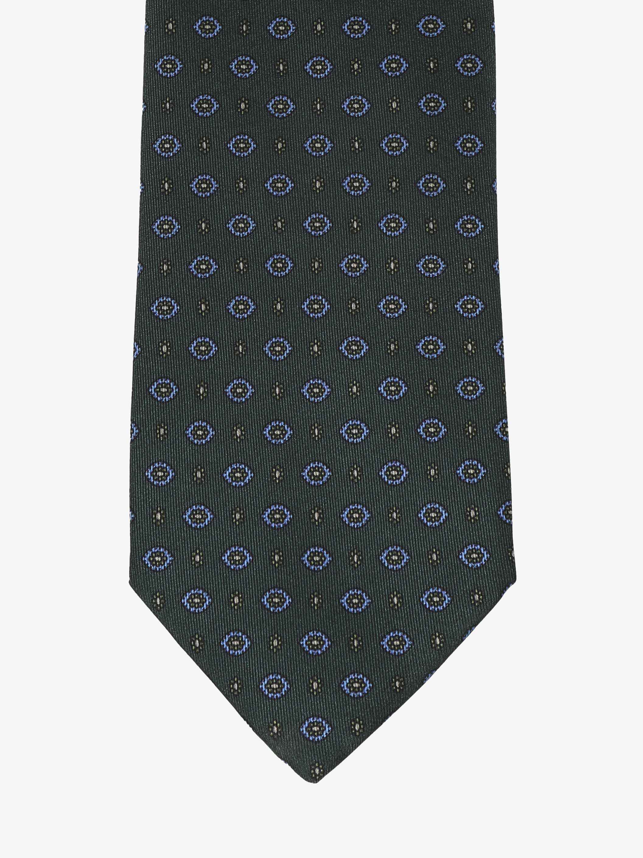 Cravatta con fantasia - Verde