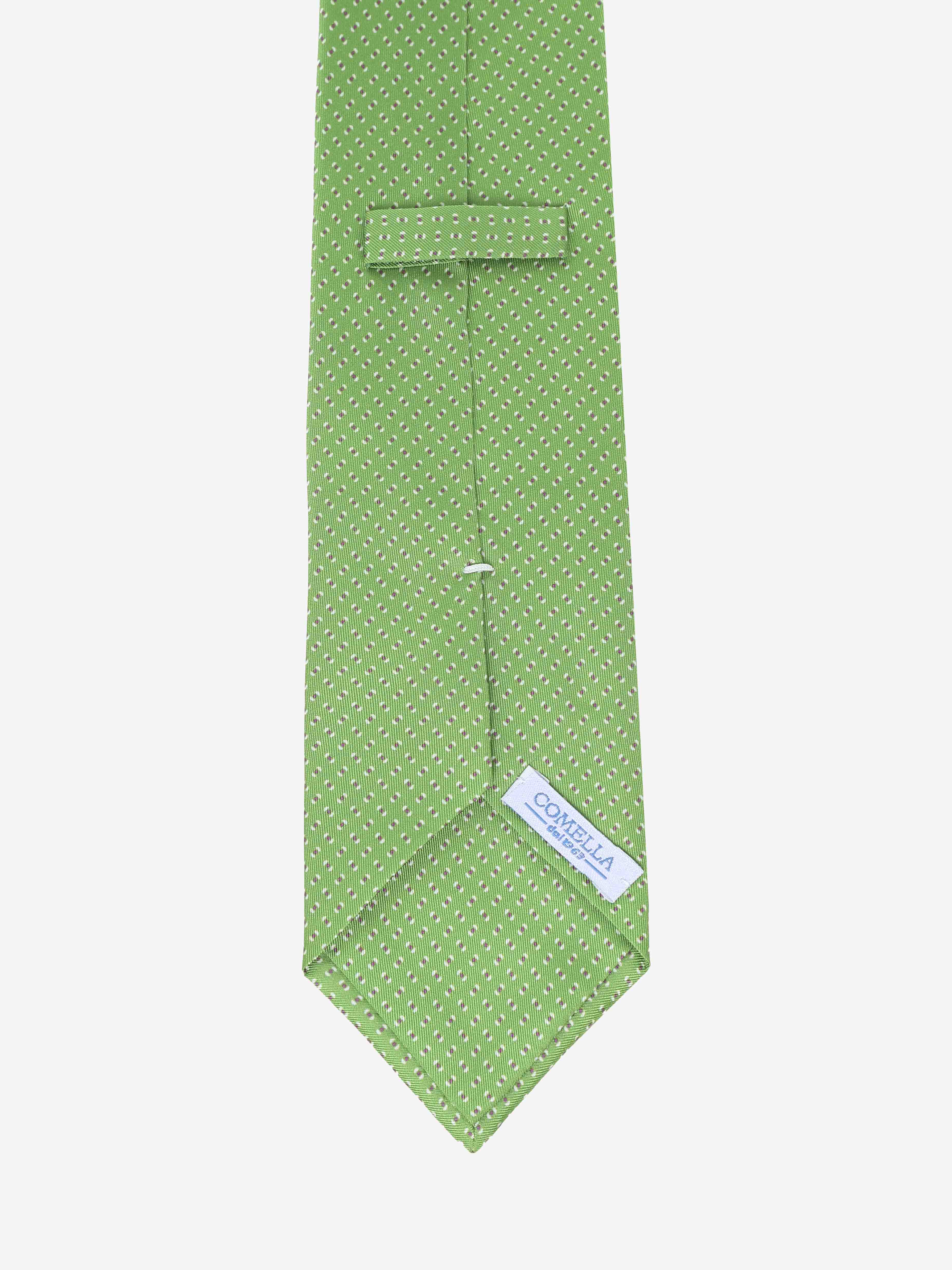 Cravatta con fantasia - Verde