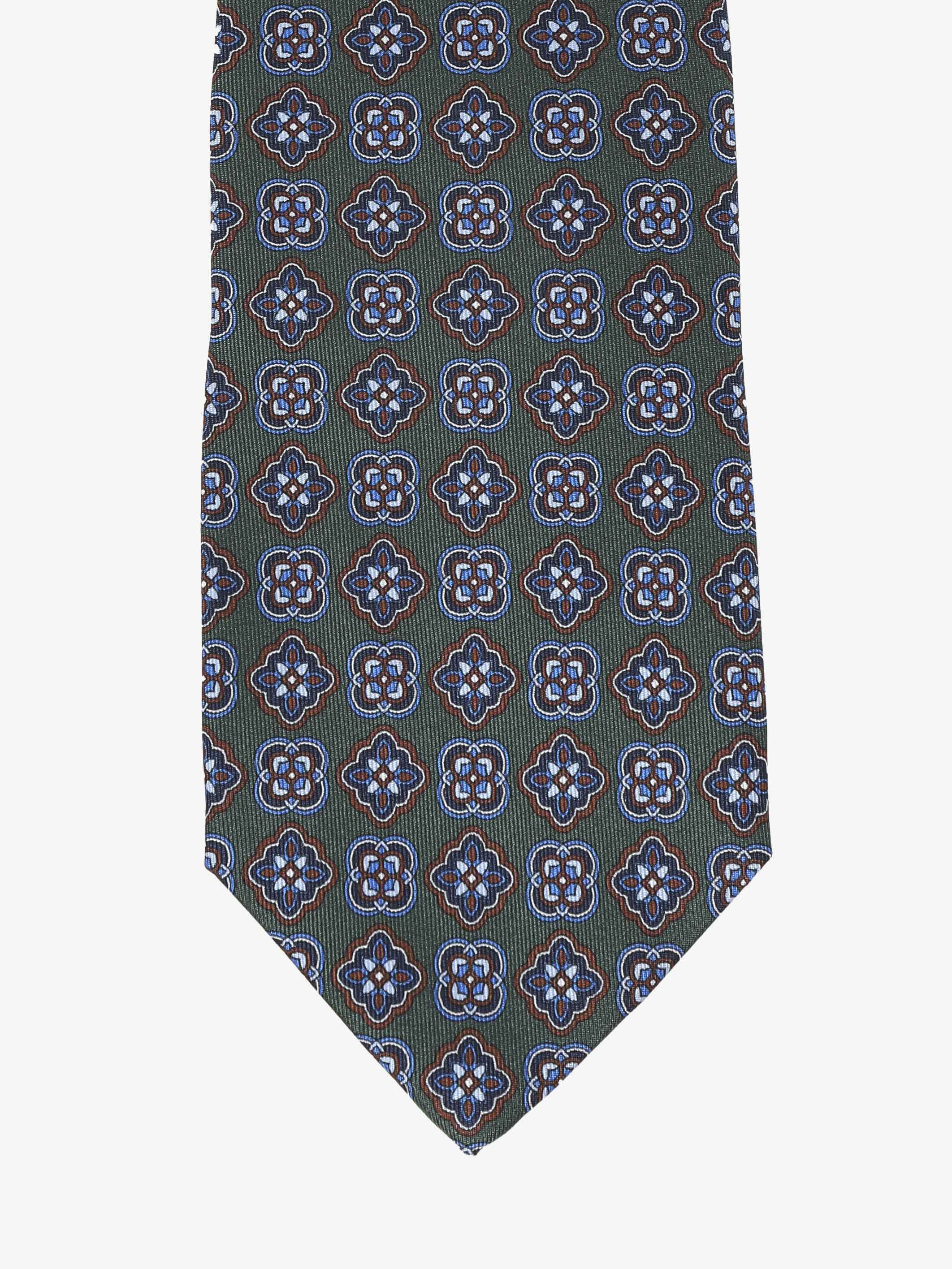 Cravatta con fantasia - Grigia