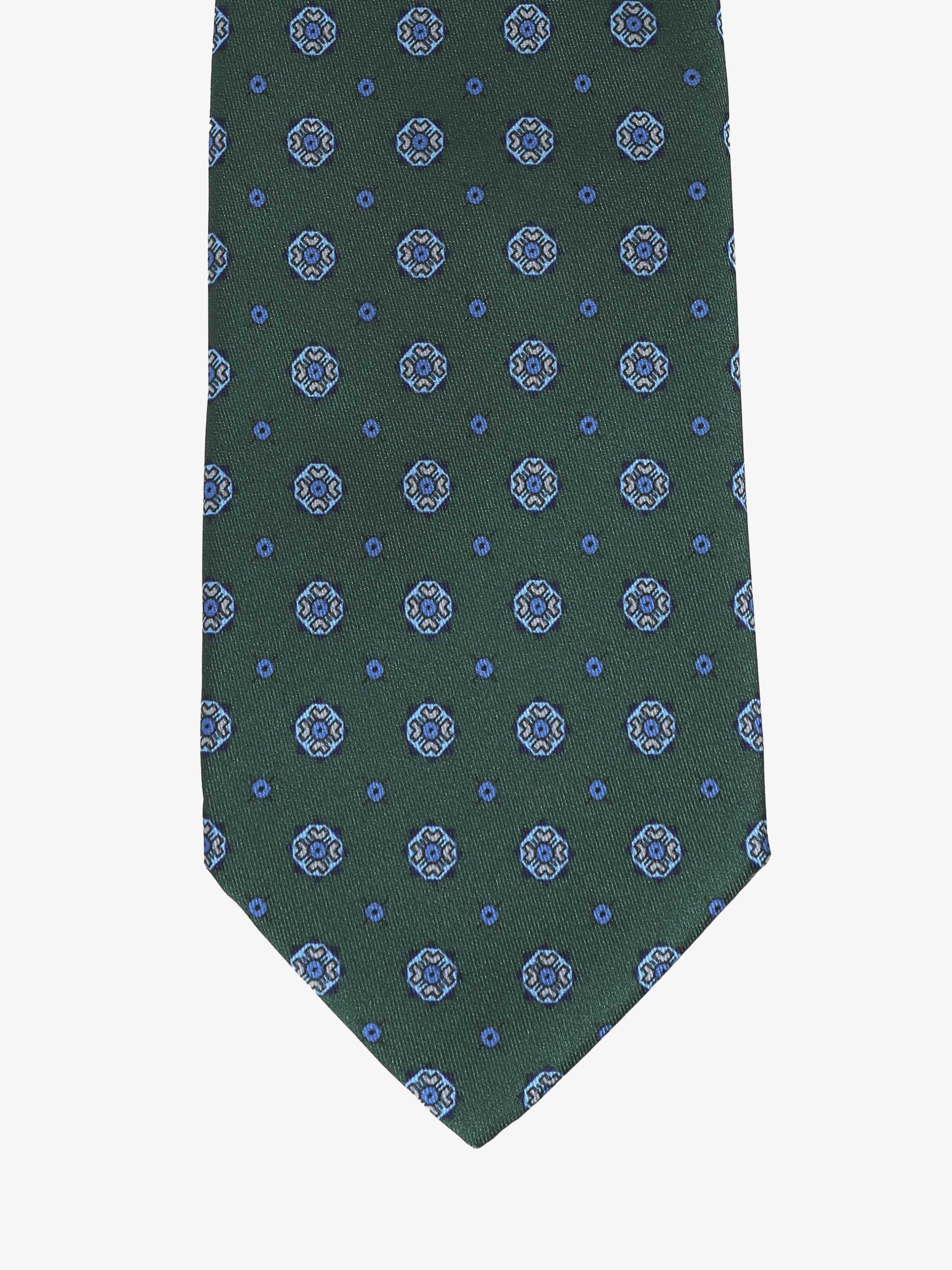 Cravatta con fantasia - Verde