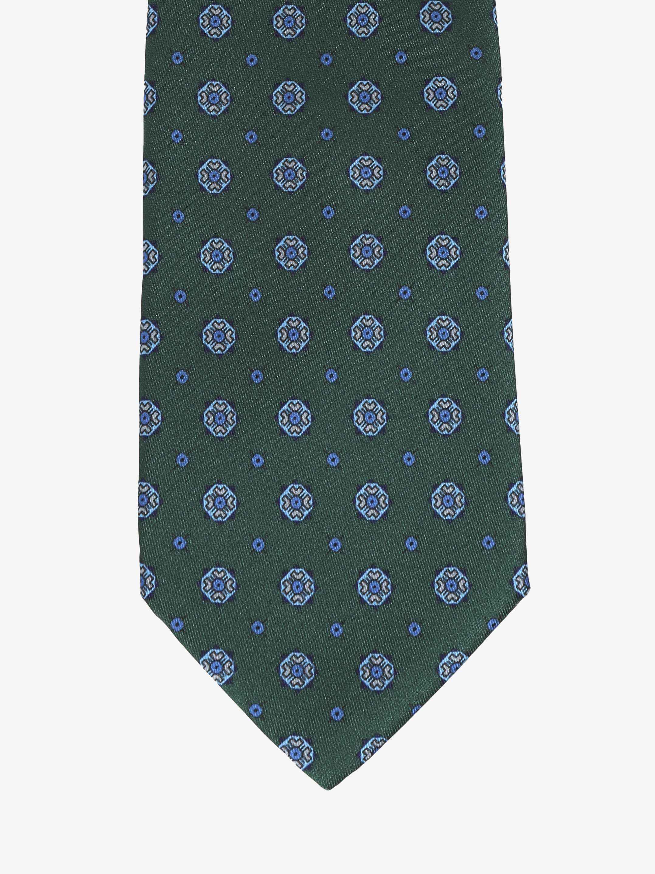 Cravatta con fantasia - Verde