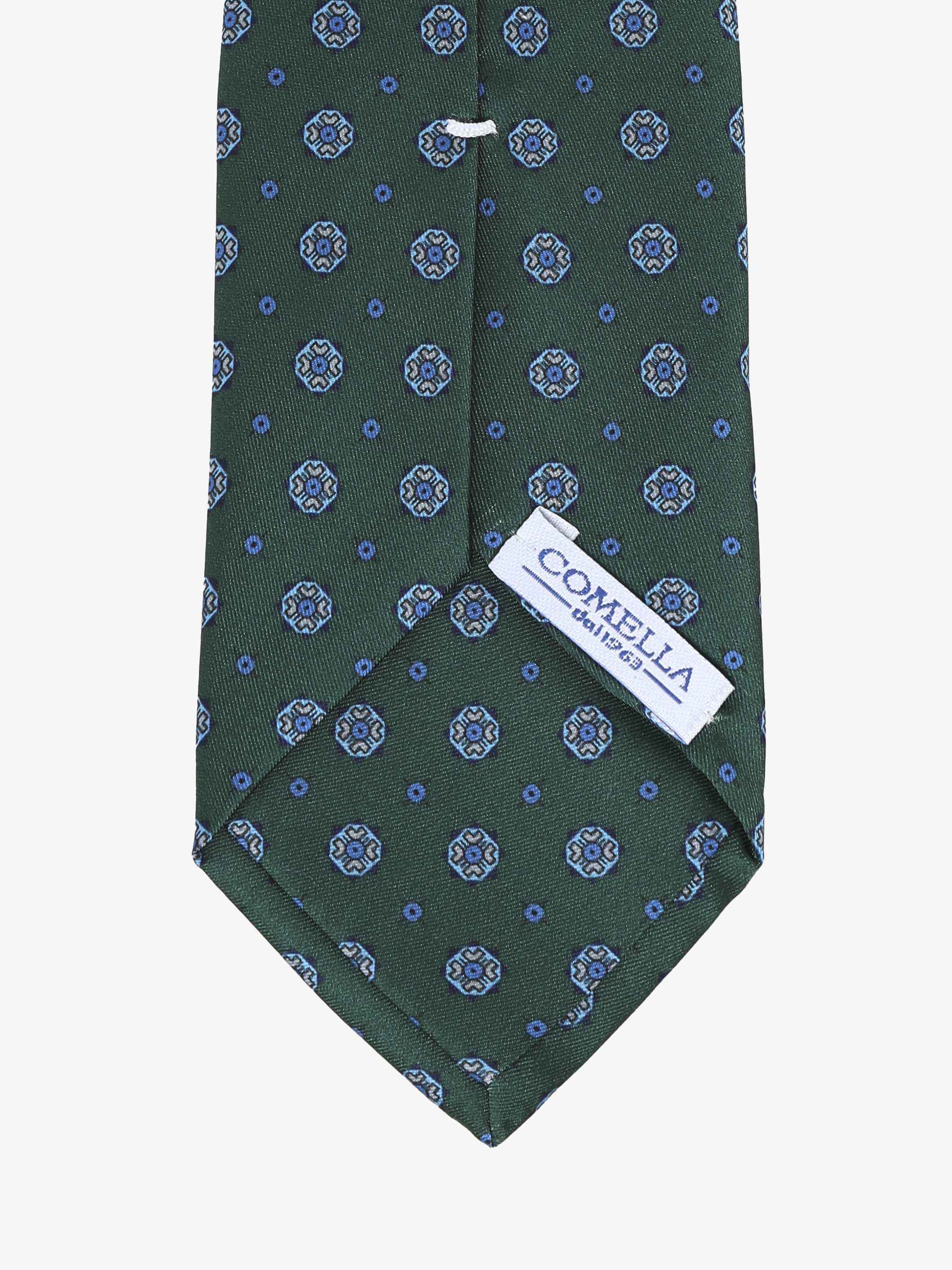 Cravatta con fantasia - Verde