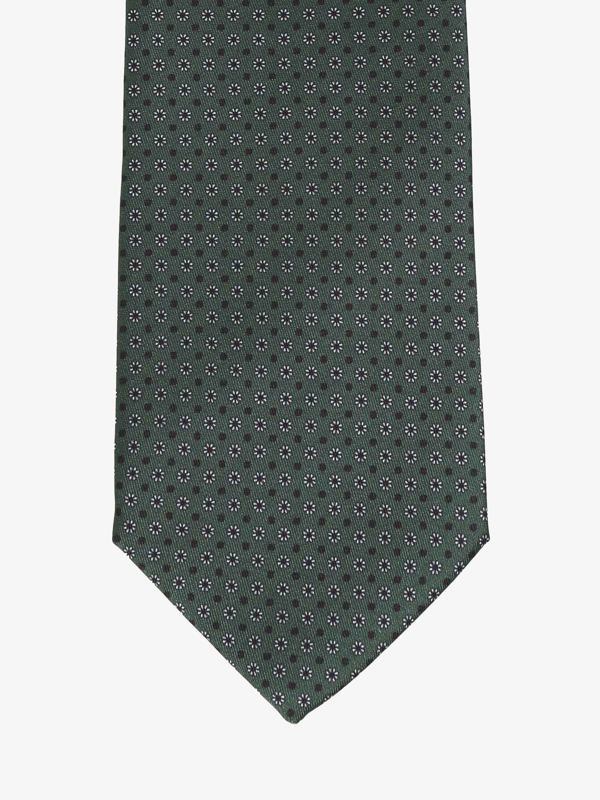 Cravatta con fantasia - Verde