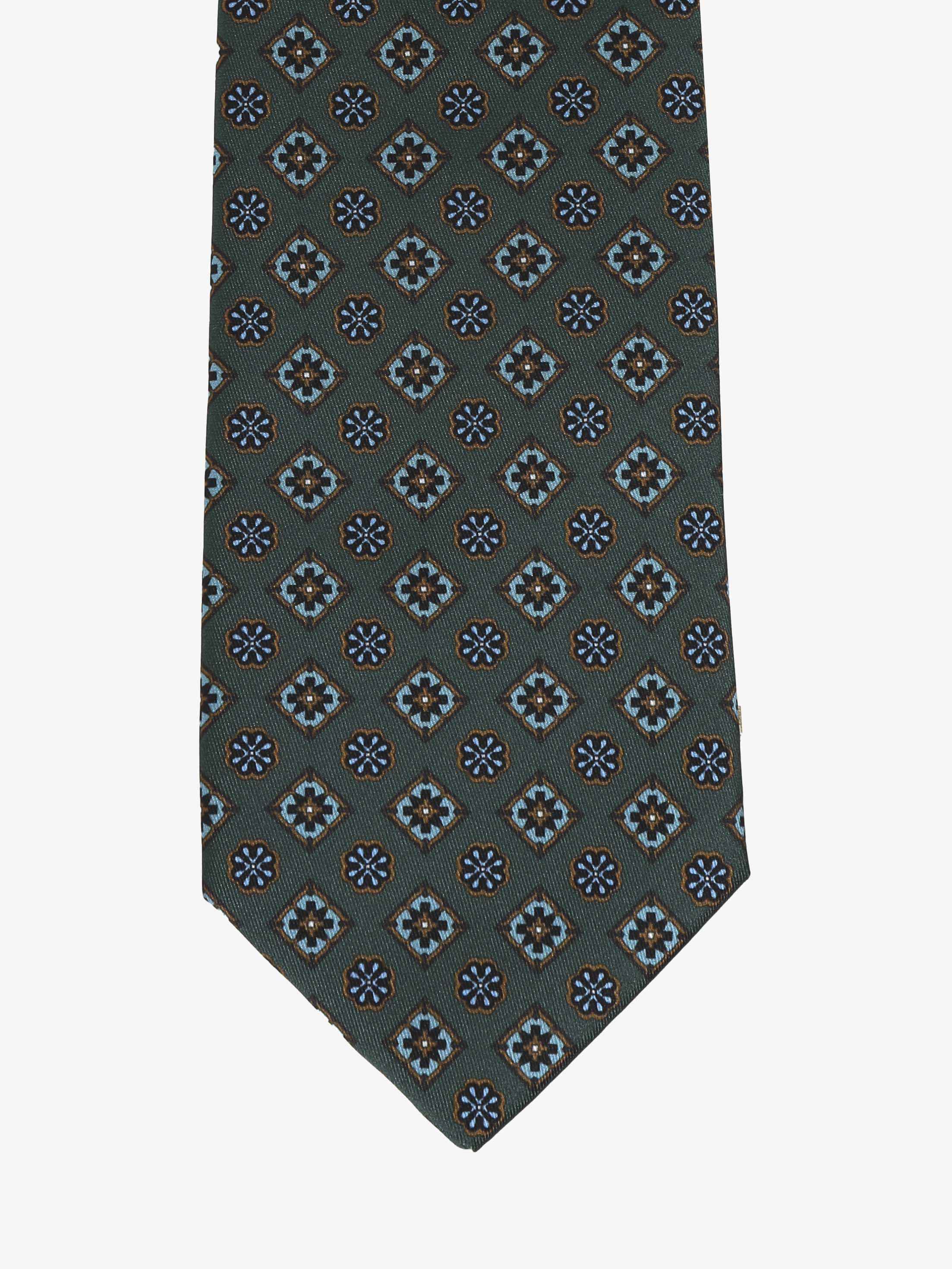 Cravatta con fantasia - Verde