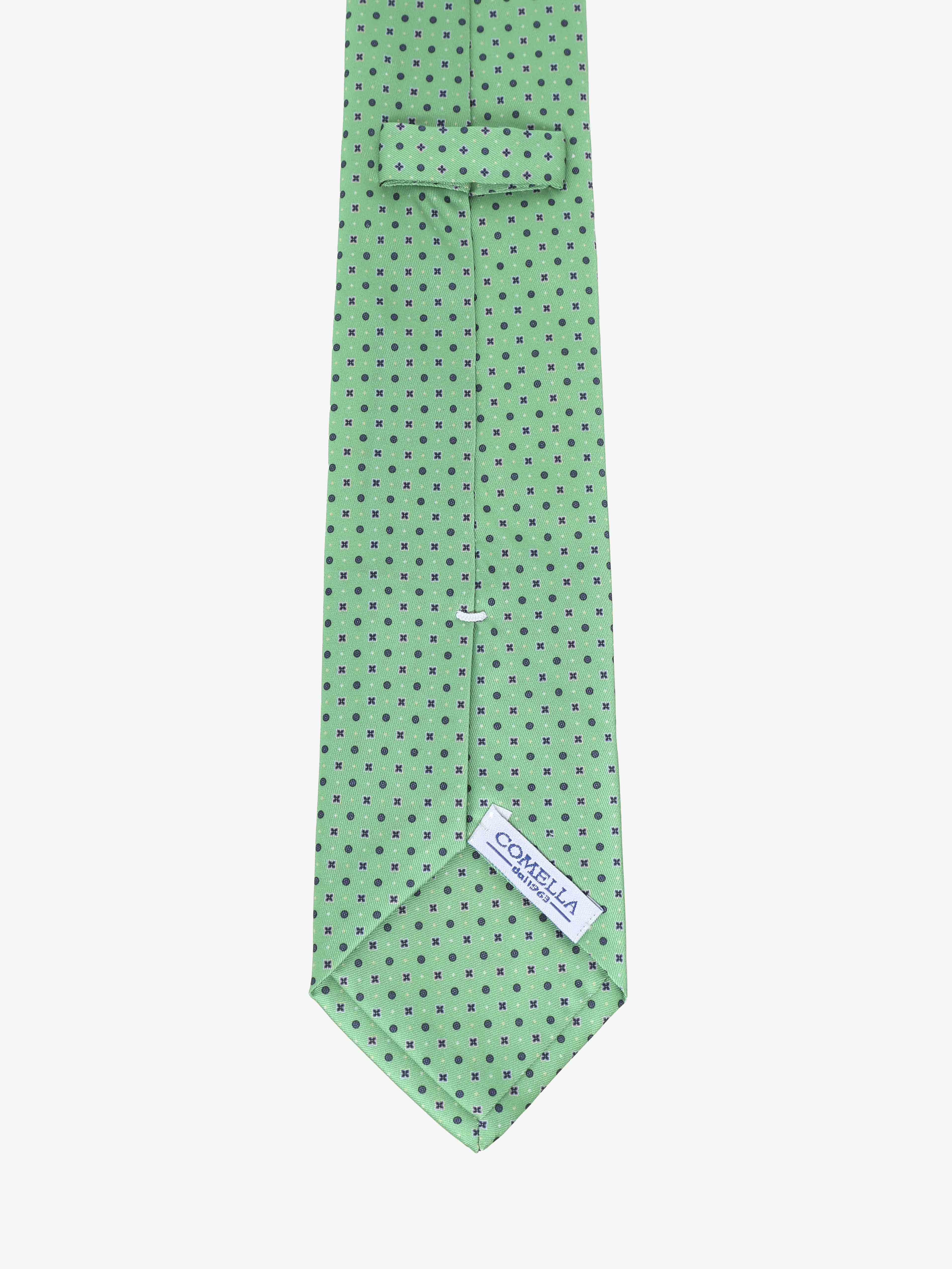Cravatta con fantasia - Verde