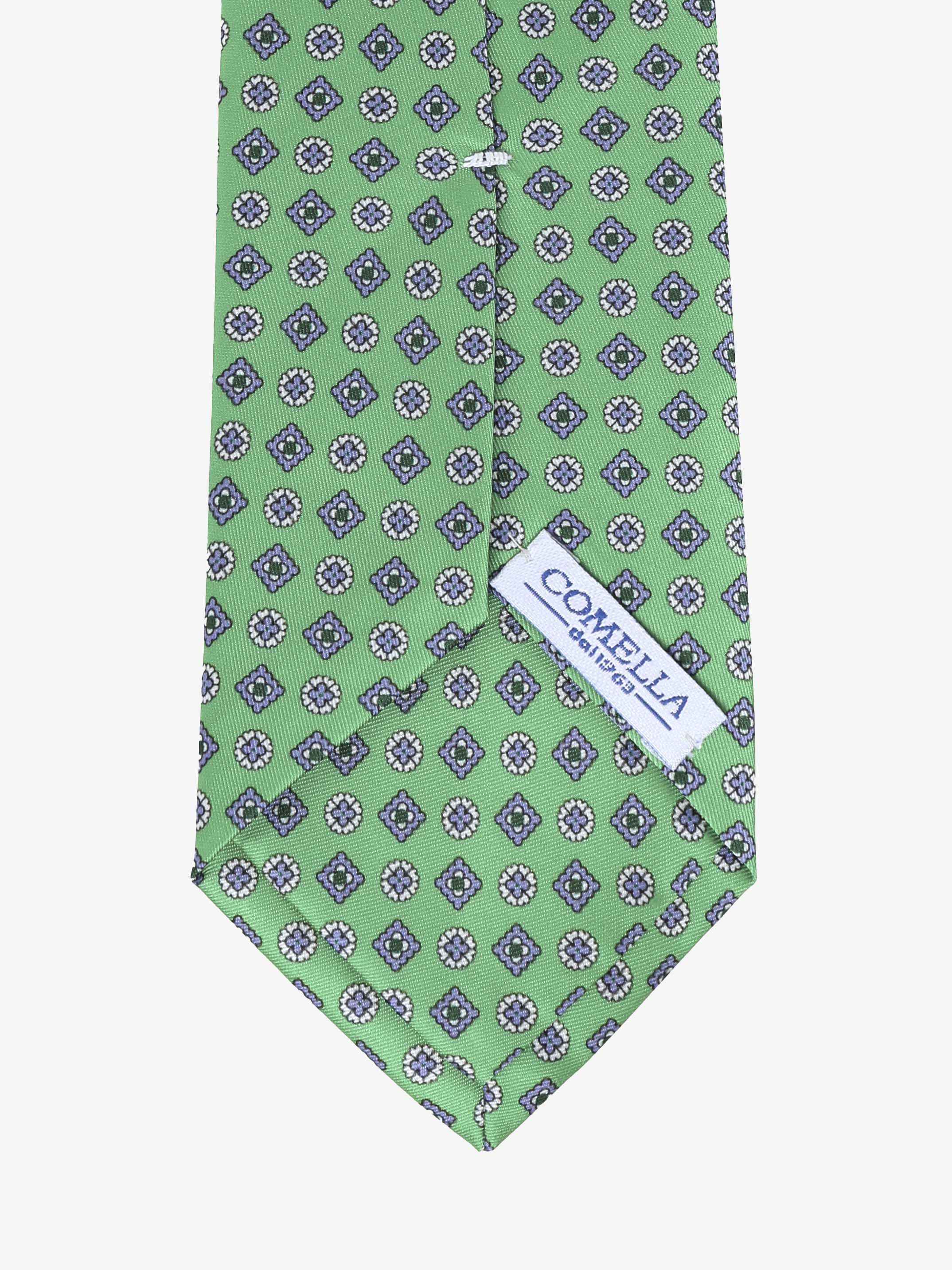 Cravatta con fantasia - Verde