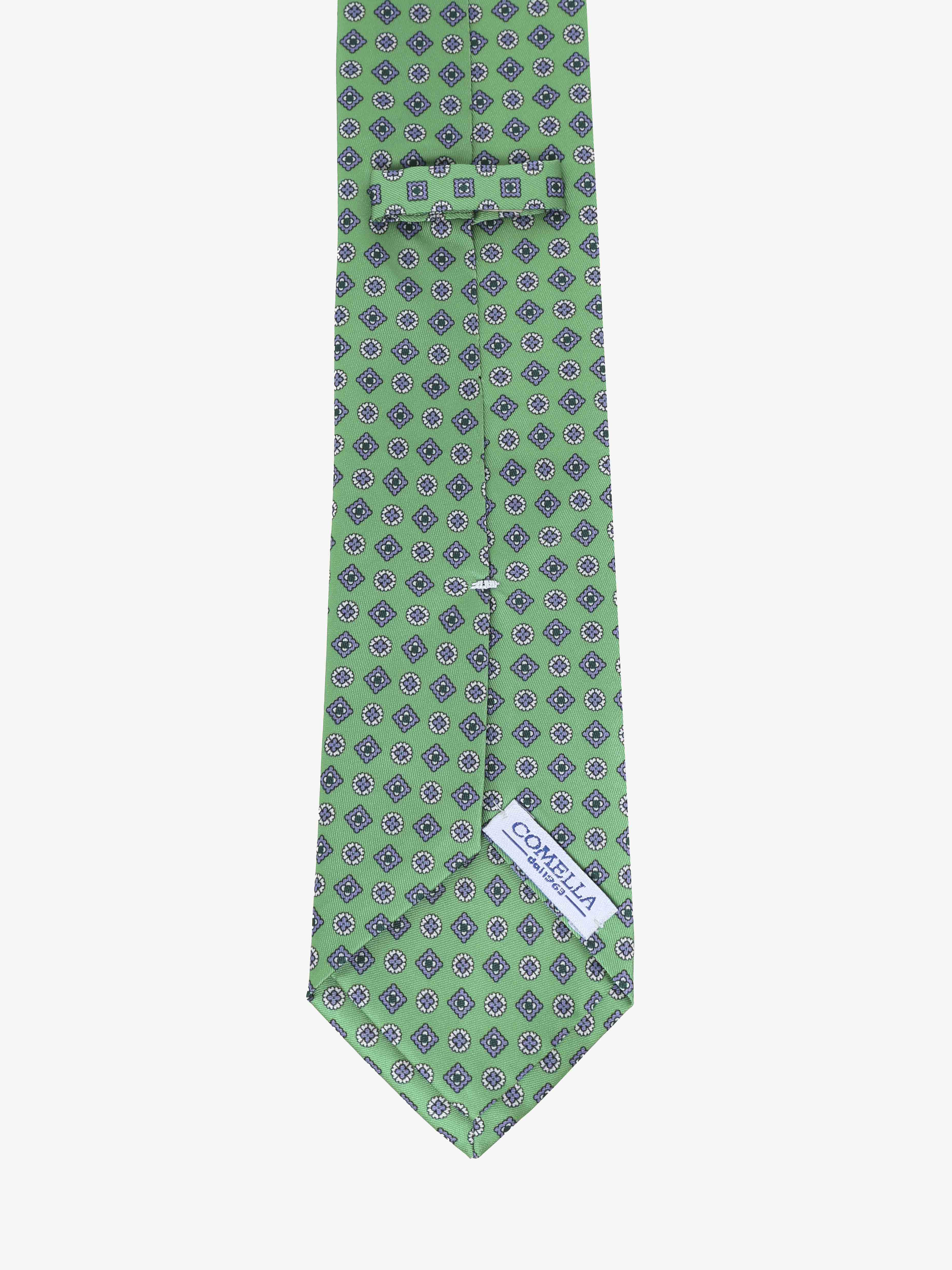Cravatta con fantasia - Verde