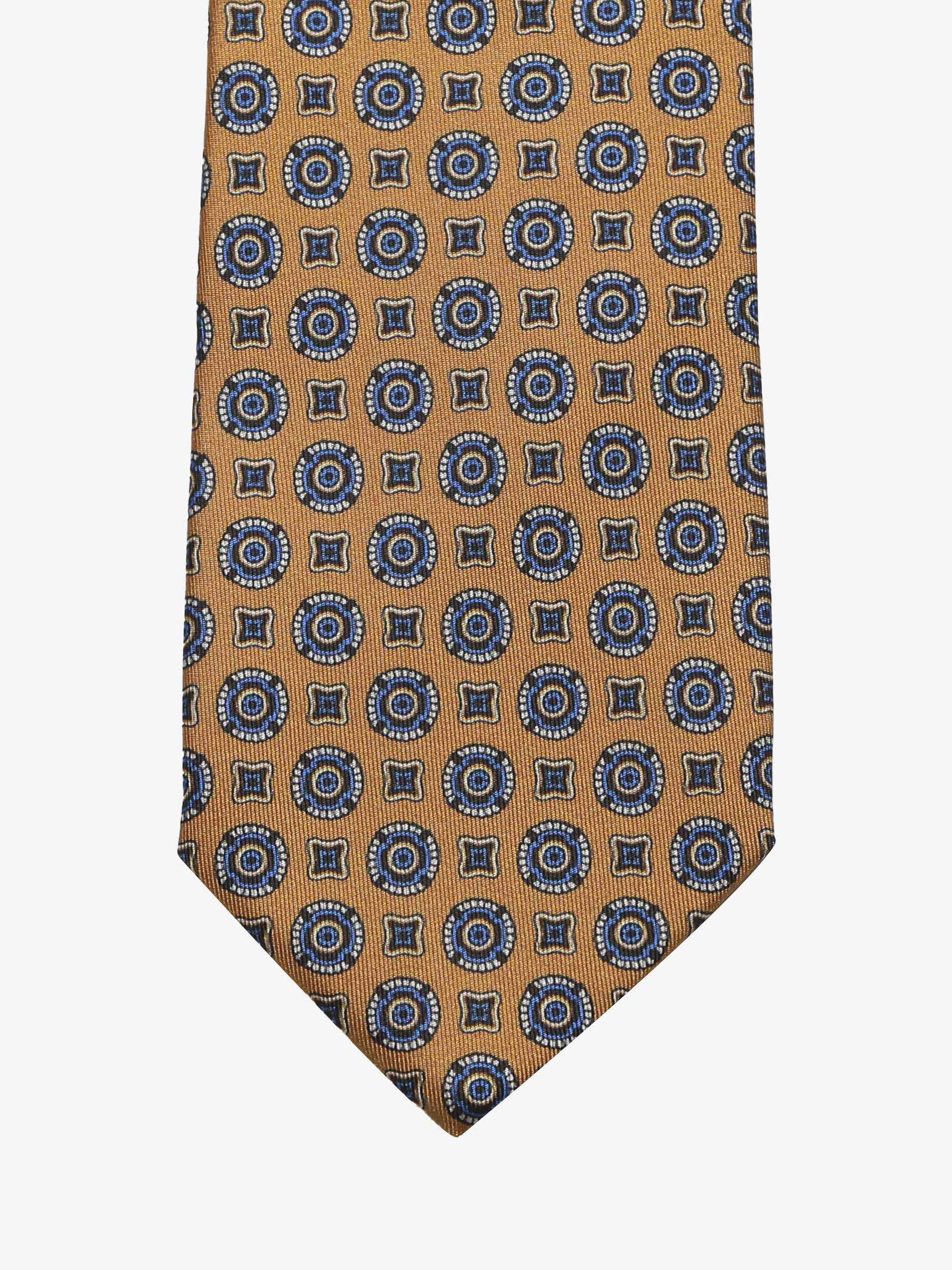 Cravatta con fantasia - Arancione - Comella Sartoria