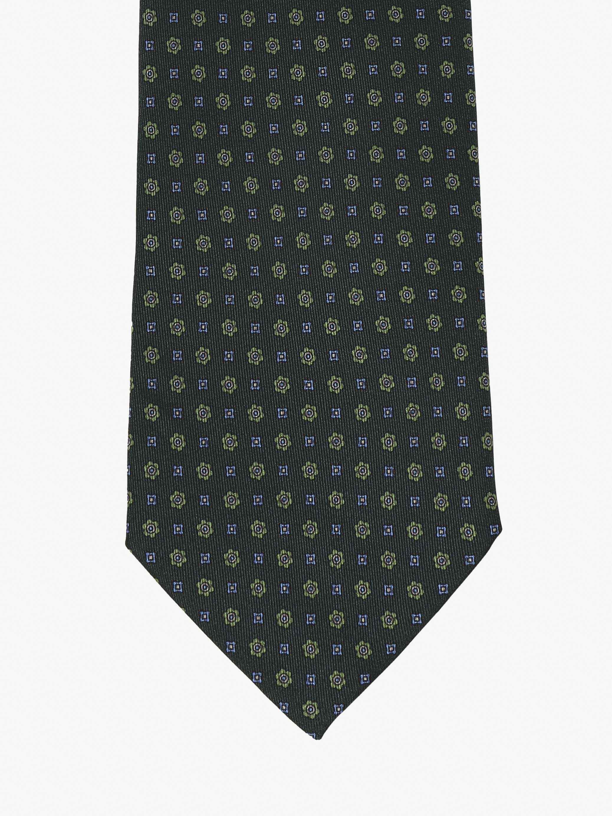 Cravatta con fantasia - Verde