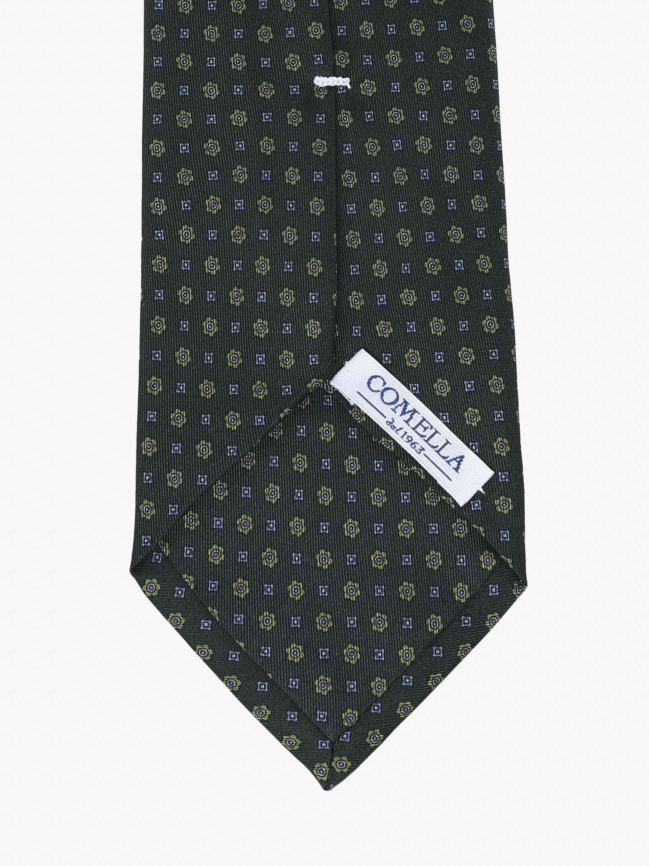 Cravatta con fantasia - Verde