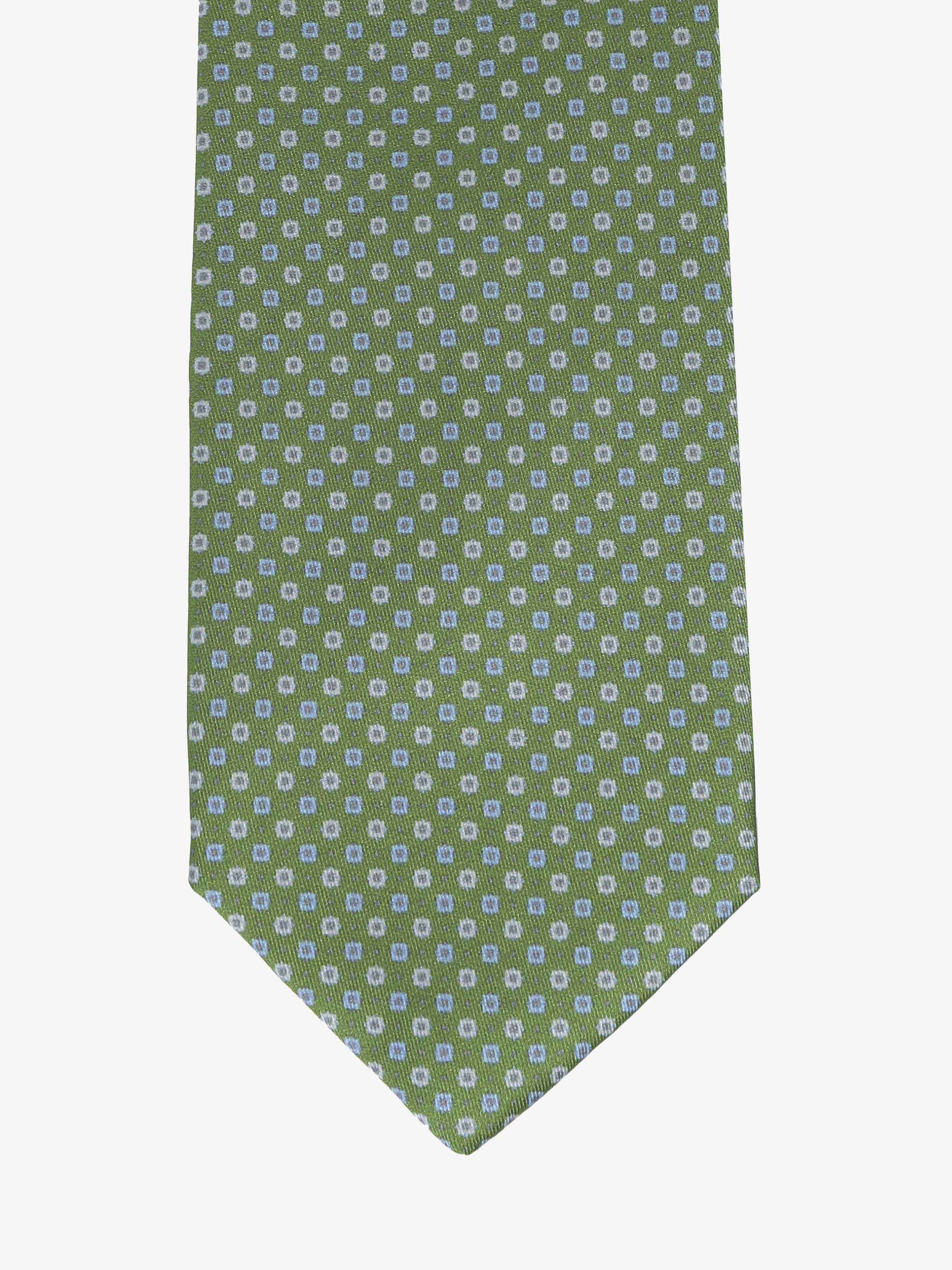 Cravatta con fantasia - Verde