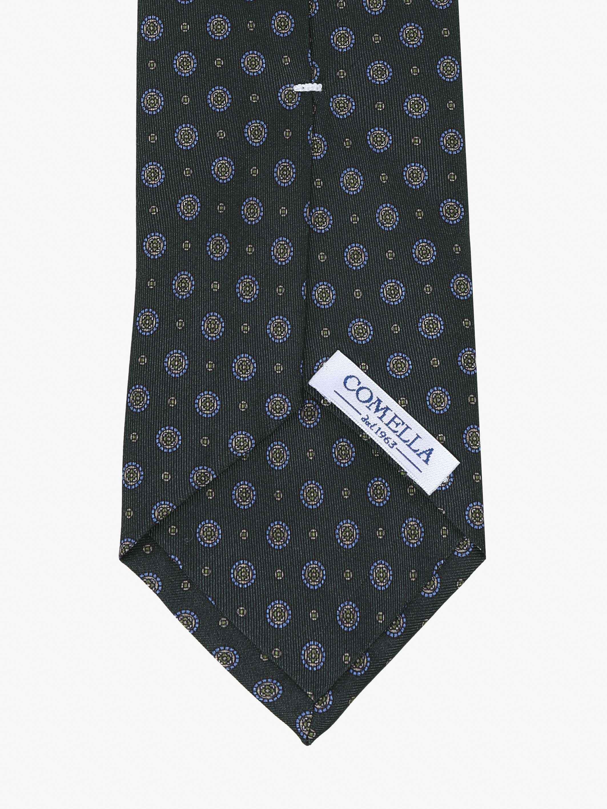 Cravatta con fantasia - Verde