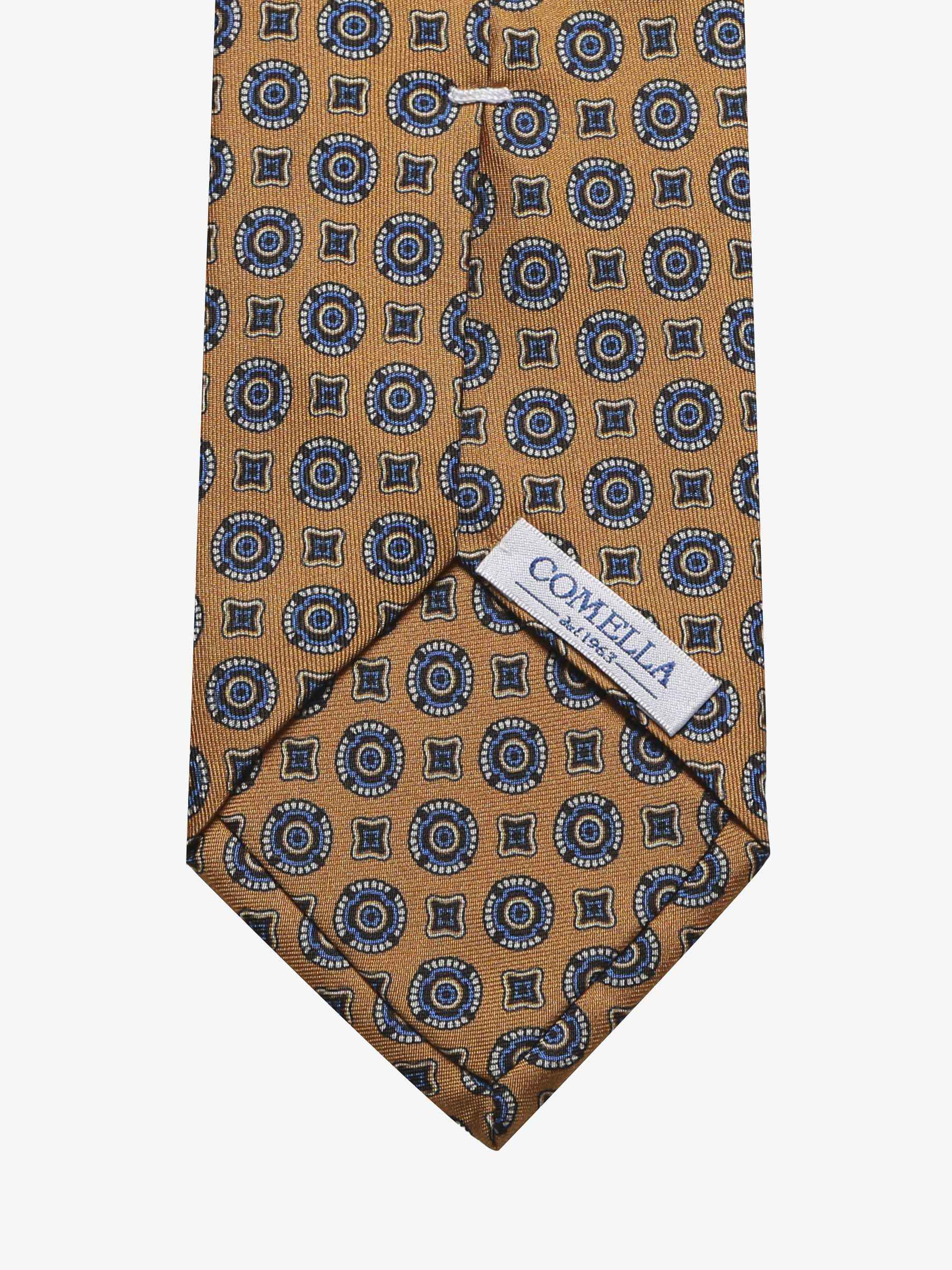 Cravatta con fantasia - Arancione - Comella Sartoria