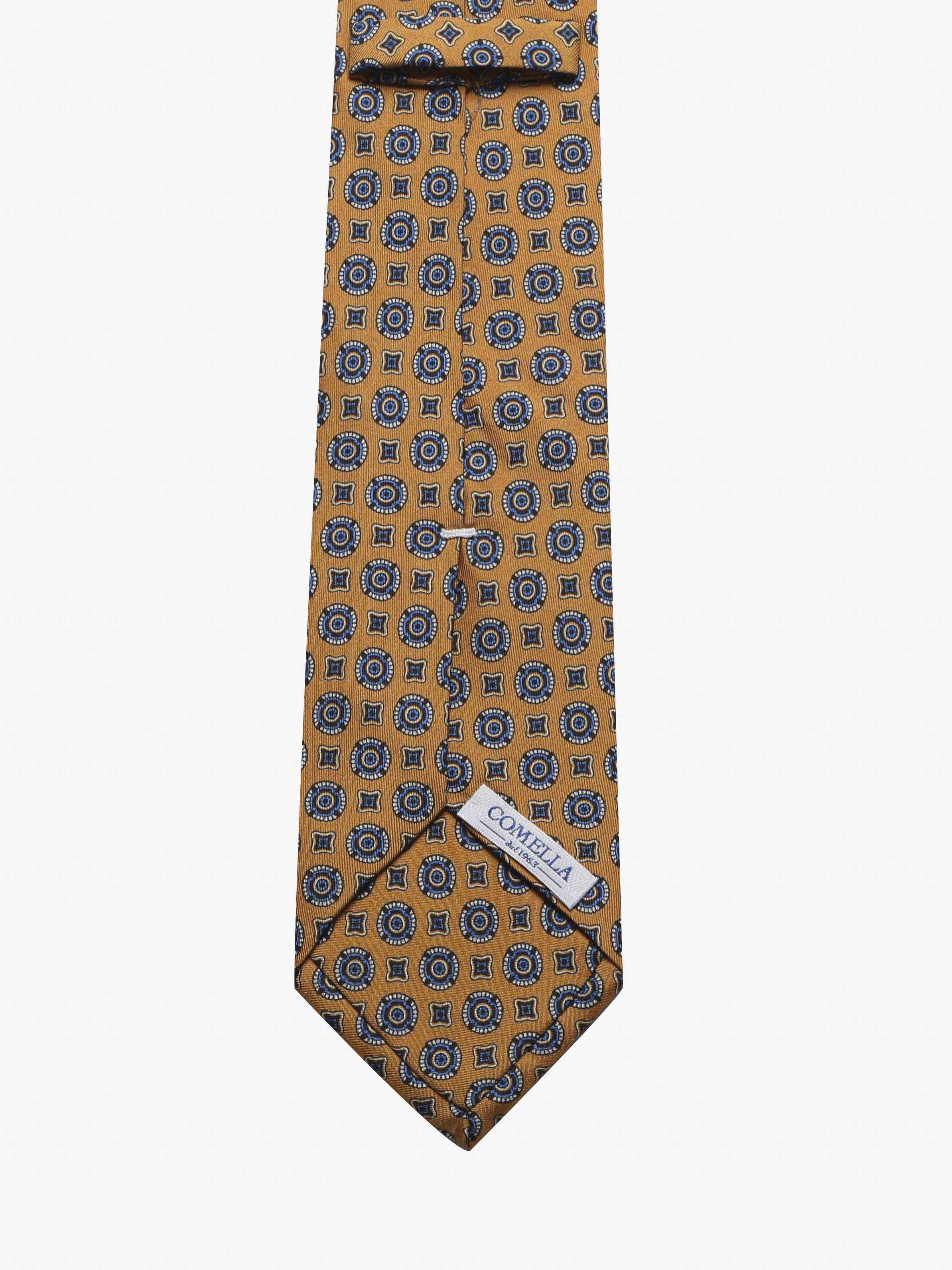 Cravatta con fantasia - Arancione - Comella Sartoria