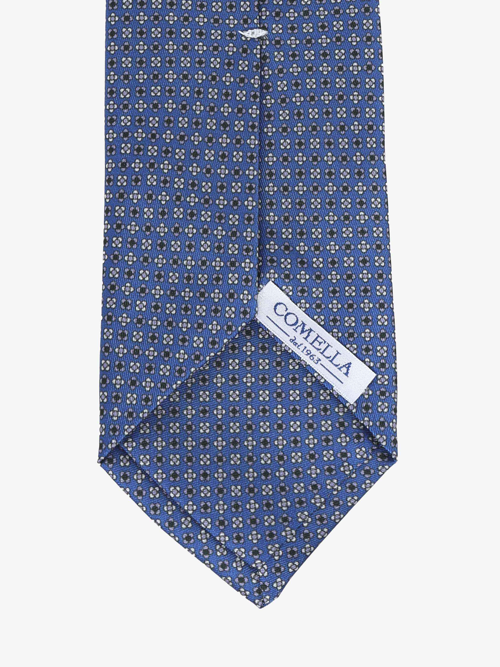Cravatta con fantasia - Blu