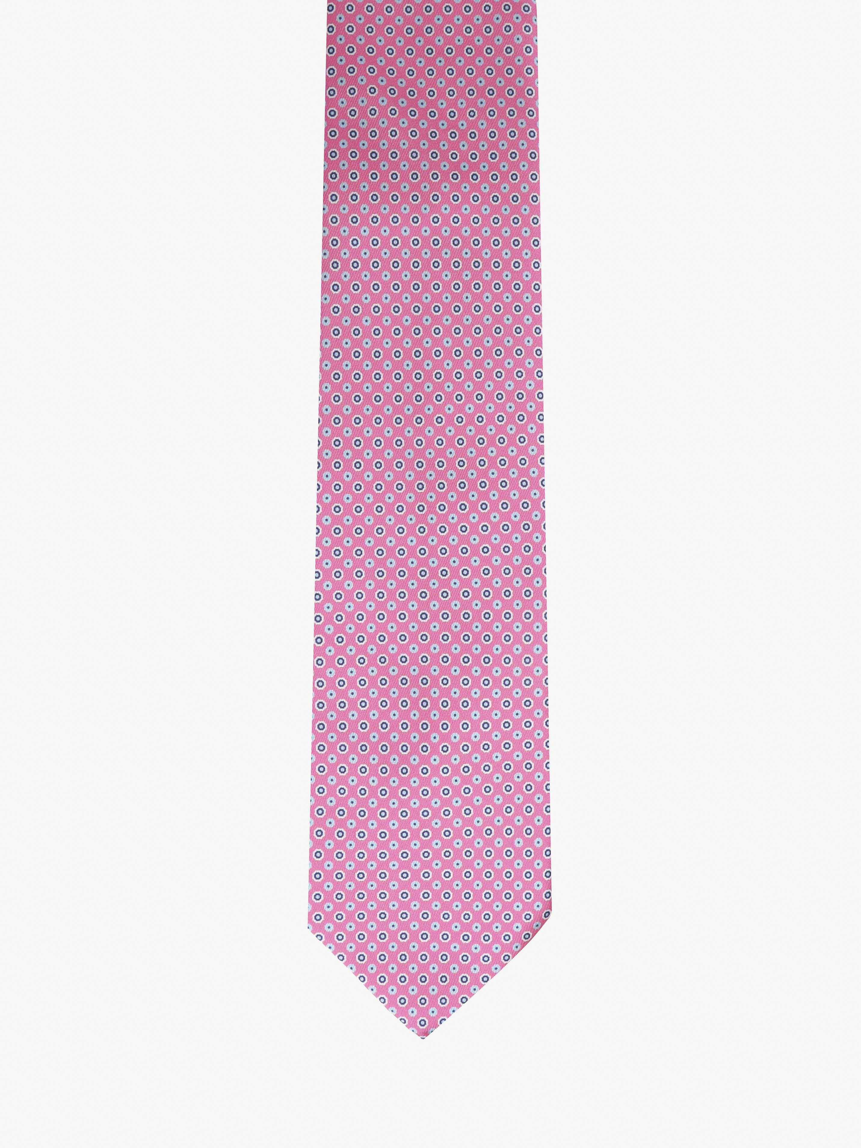 Cravatta con fantasia - Rosa - Comella Sartoria